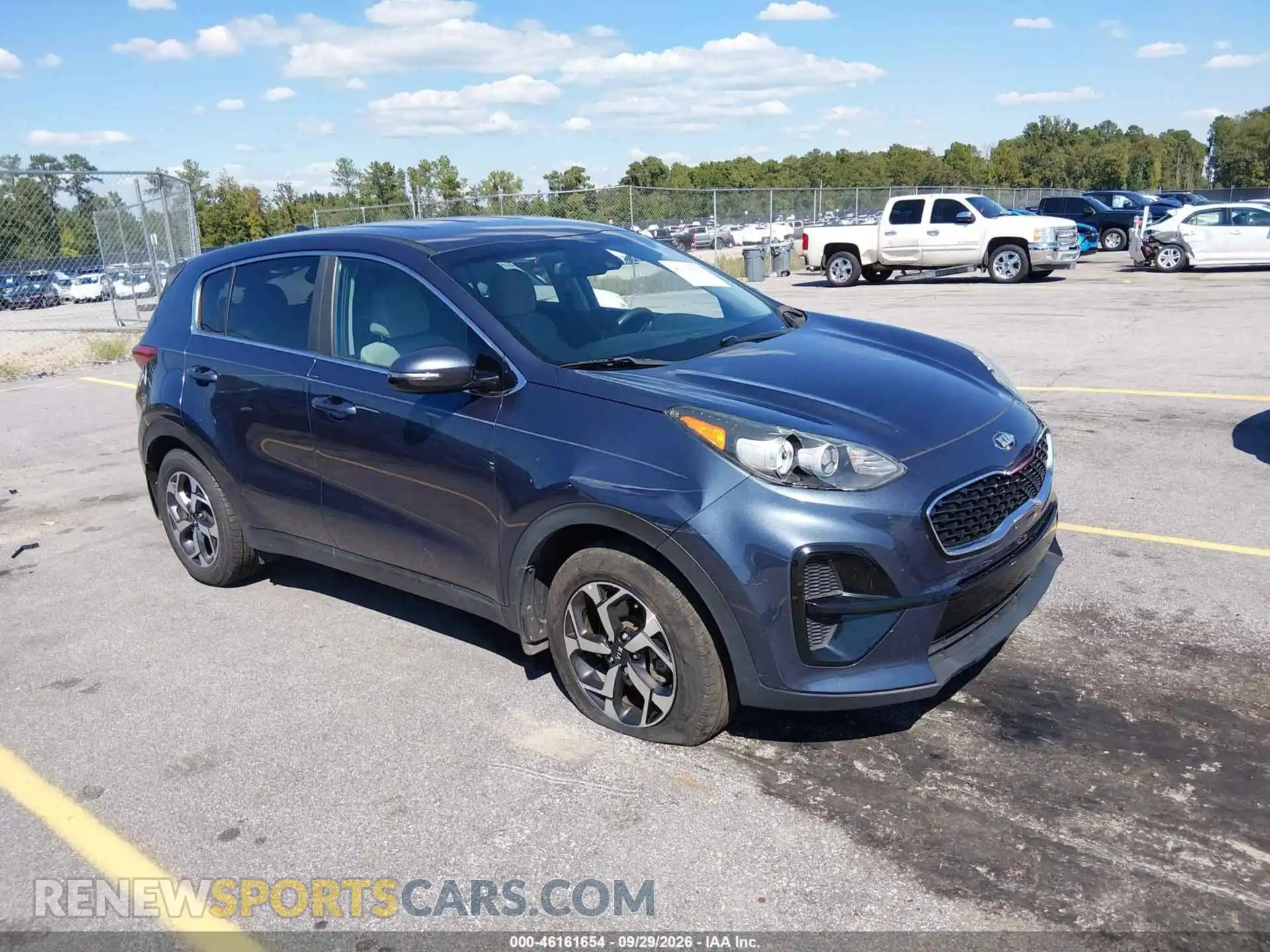 1 Photograph of a damaged car KNDPM3ACXM7854116 KIA SPORTAGE 2021