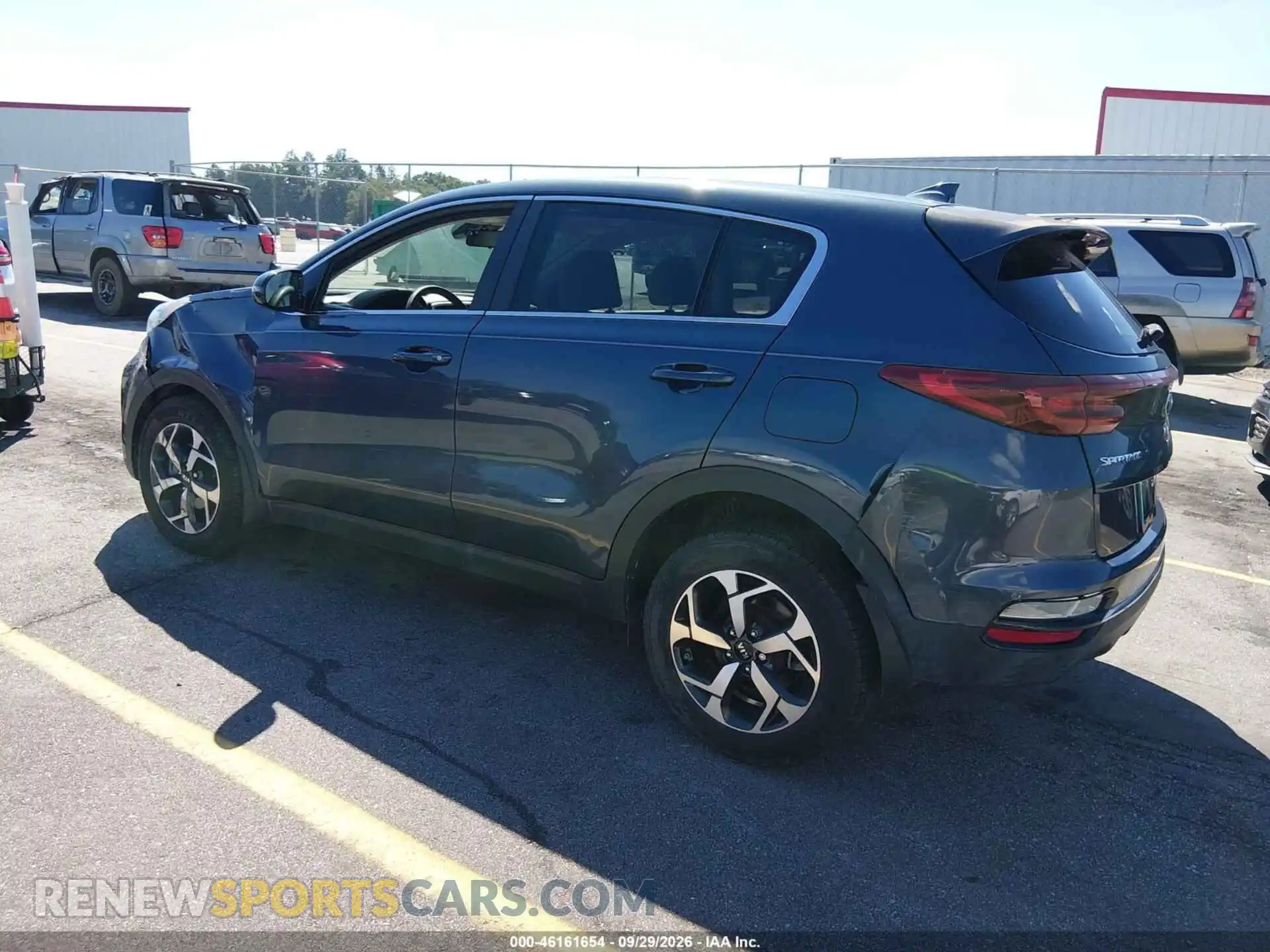 3 Photograph of a damaged car KNDPM3ACXM7854116 KIA SPORTAGE 2021