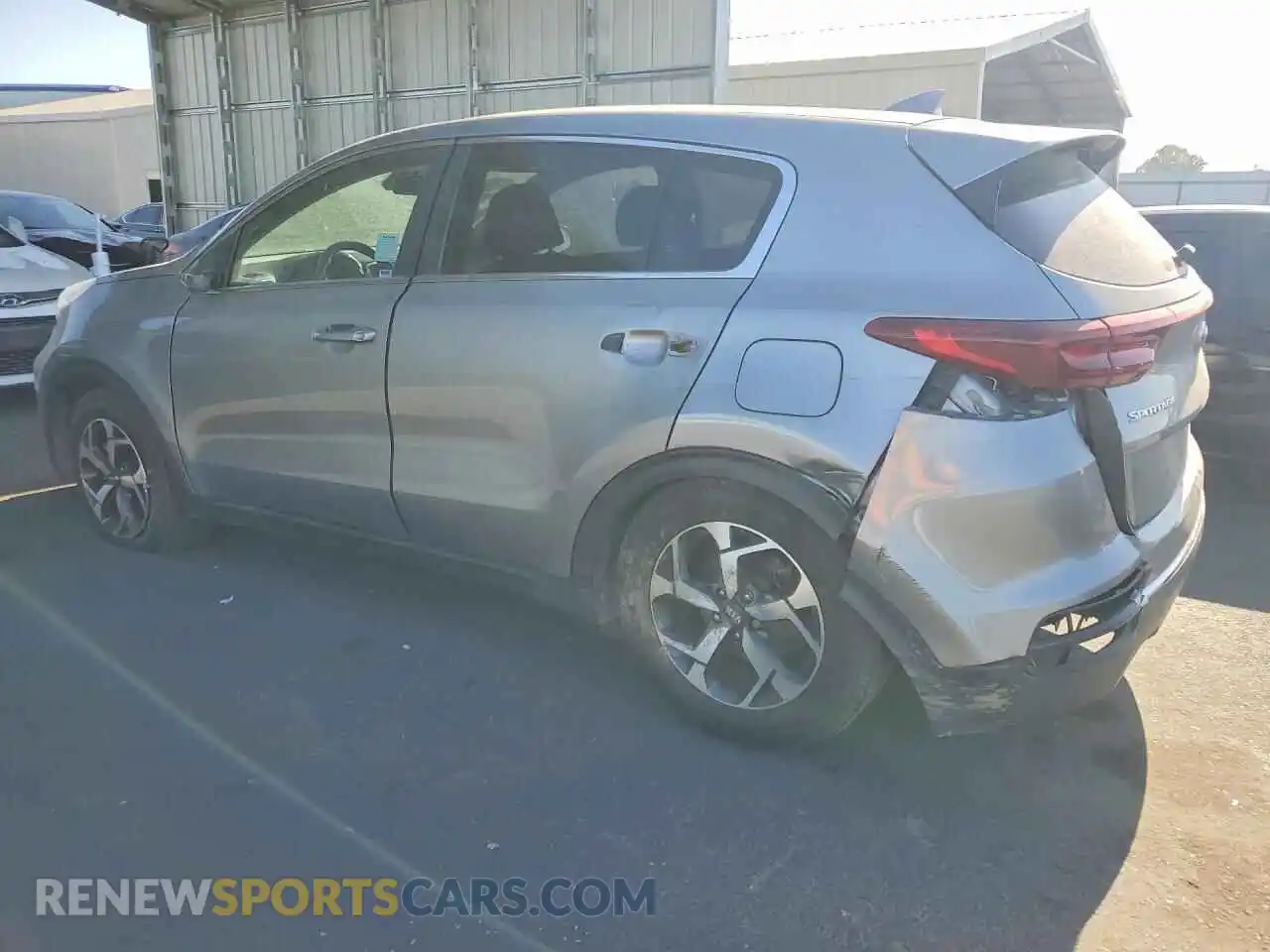 2 Photograph of a damaged car KNDPM3ACXM7862412 KIA SPORTAGE 2021