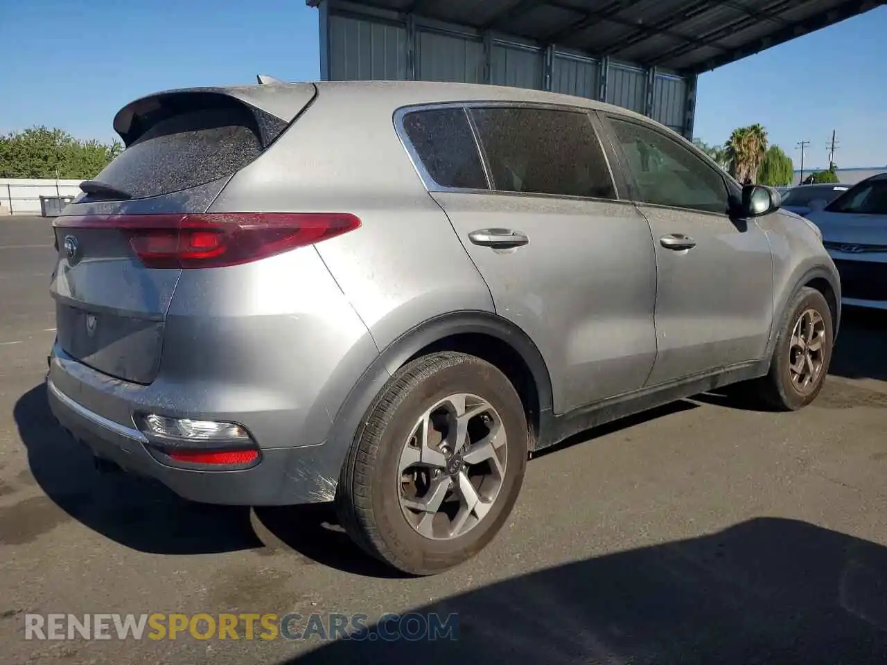 3 Photograph of a damaged car KNDPM3ACXM7862412 KIA SPORTAGE 2021