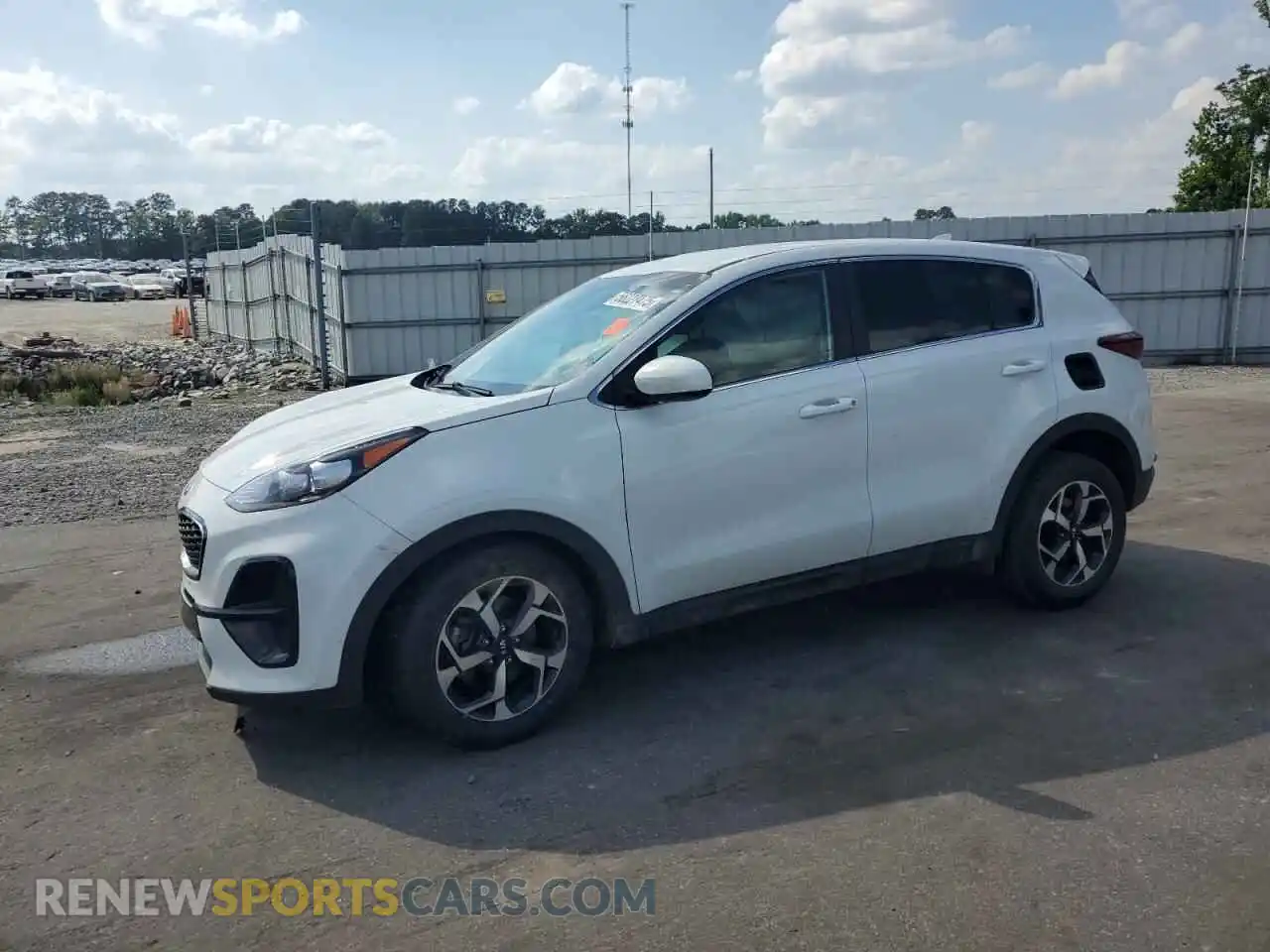 1 Photograph of a damaged car KNDPM3ACXM7867738 KIA SPORTAGE 2021
