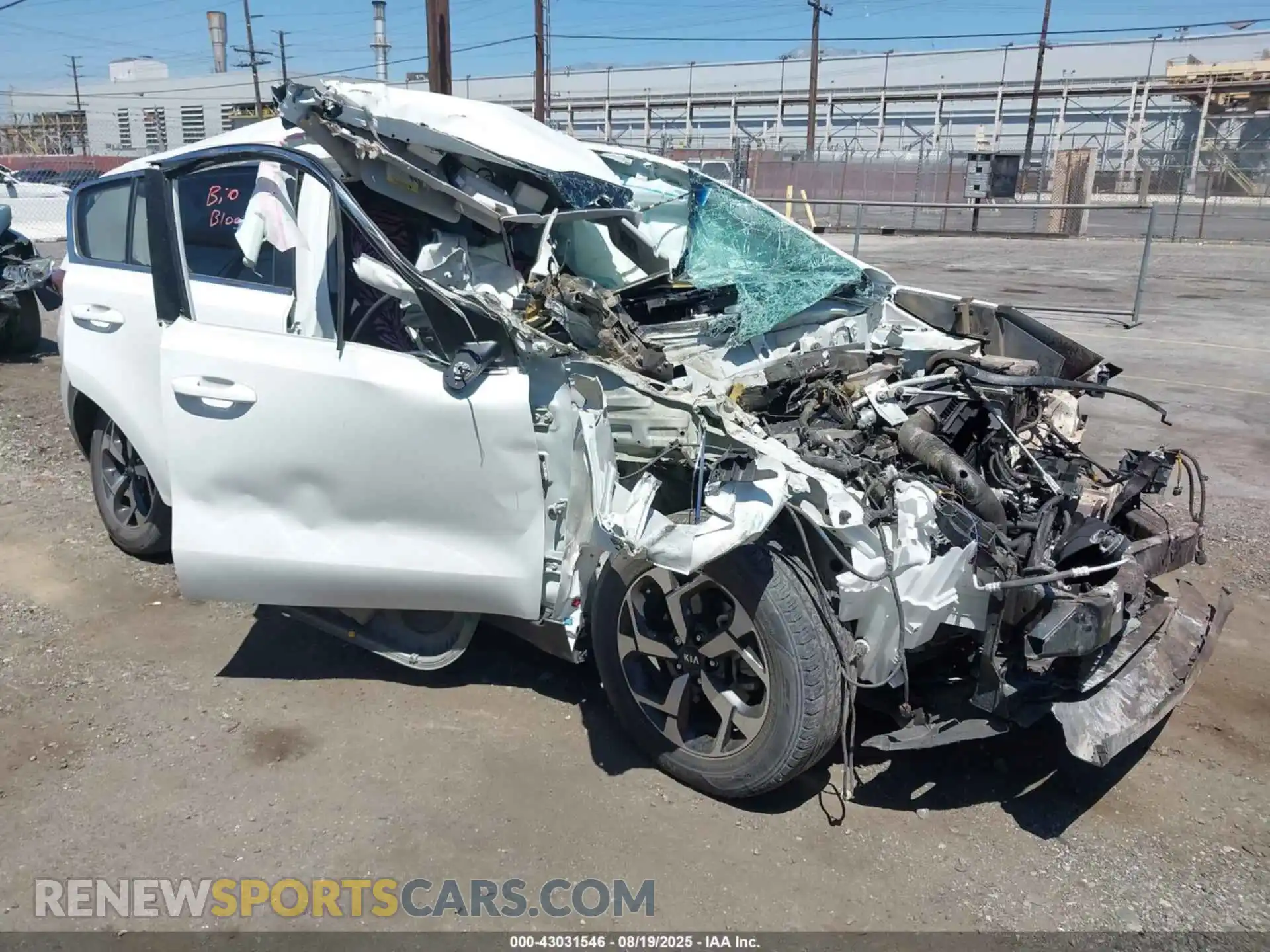 1 Photograph of a damaged car KNDPM3ACXM7876469 KIA SPORTAGE 2021