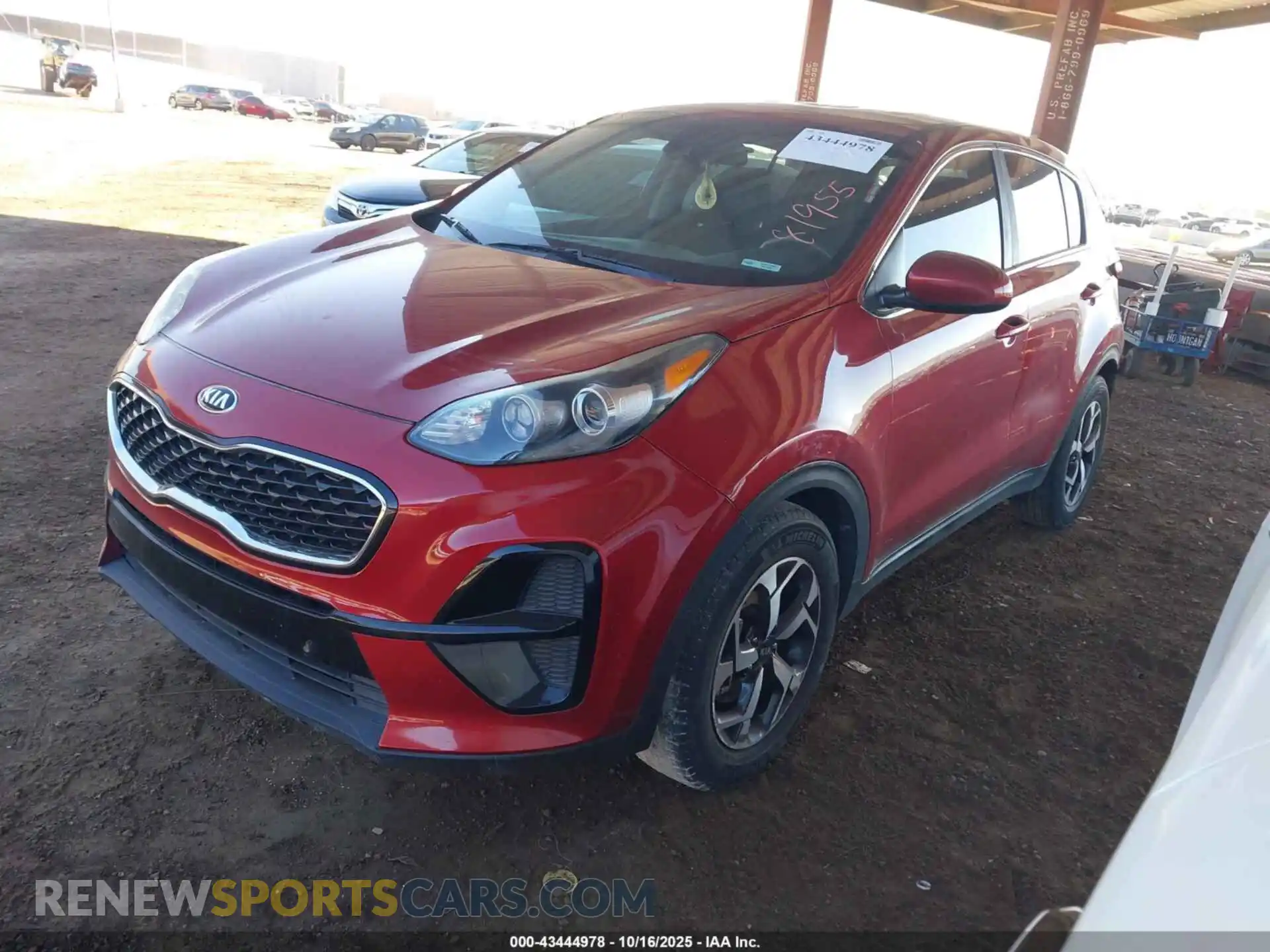 2 Фотография поврежденного автомобиля KNDPM3ACXM7881817 KIA SPORTAGE 2021