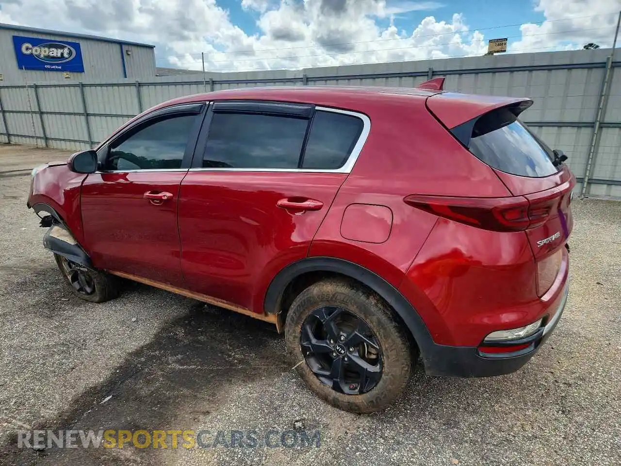 2 Photograph of a damaged car KNDPM3ACXM7882854 KIA SPORTAGE 2021