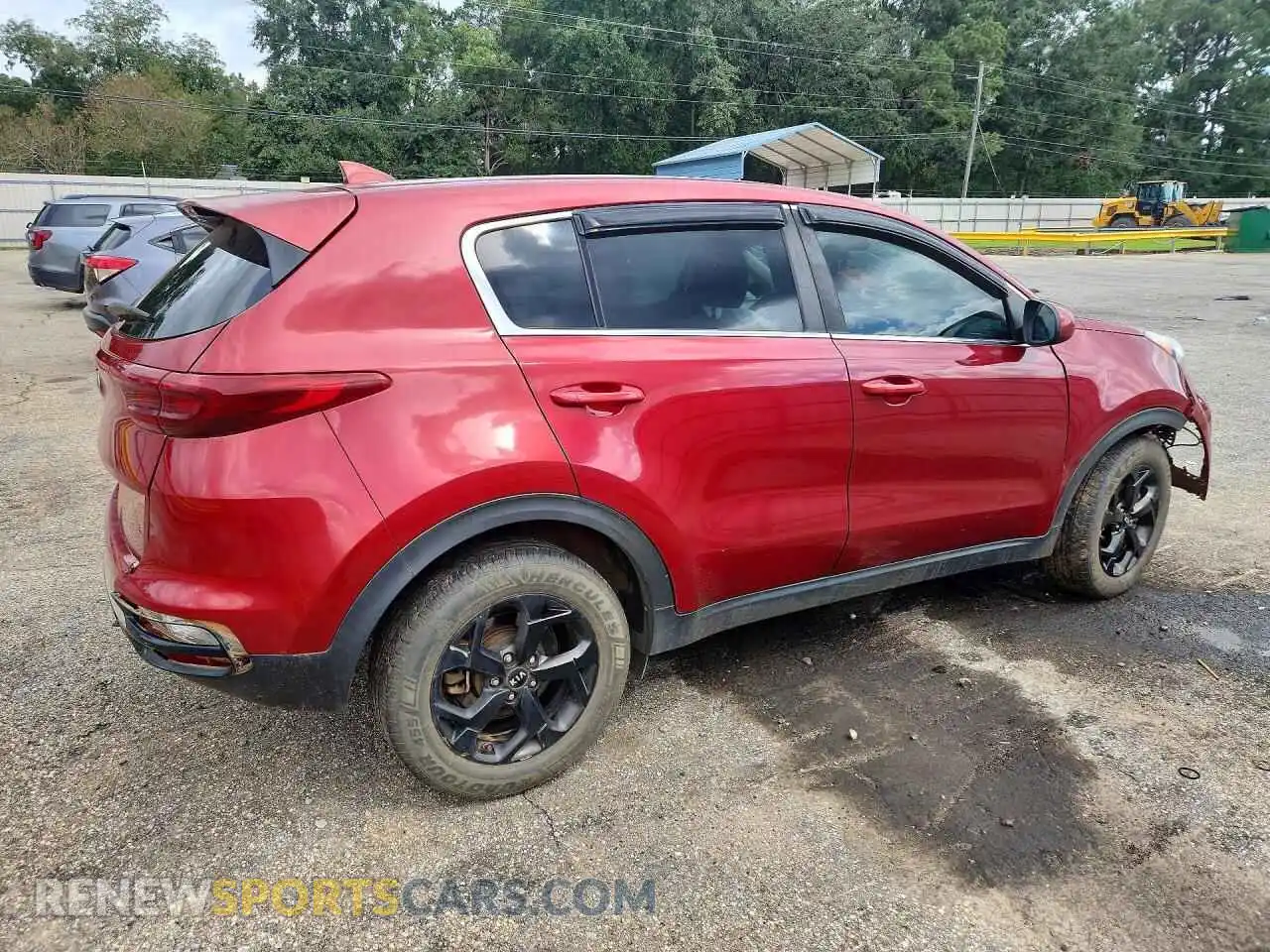 3 Photograph of a damaged car KNDPM3ACXM7882854 KIA SPORTAGE 2021