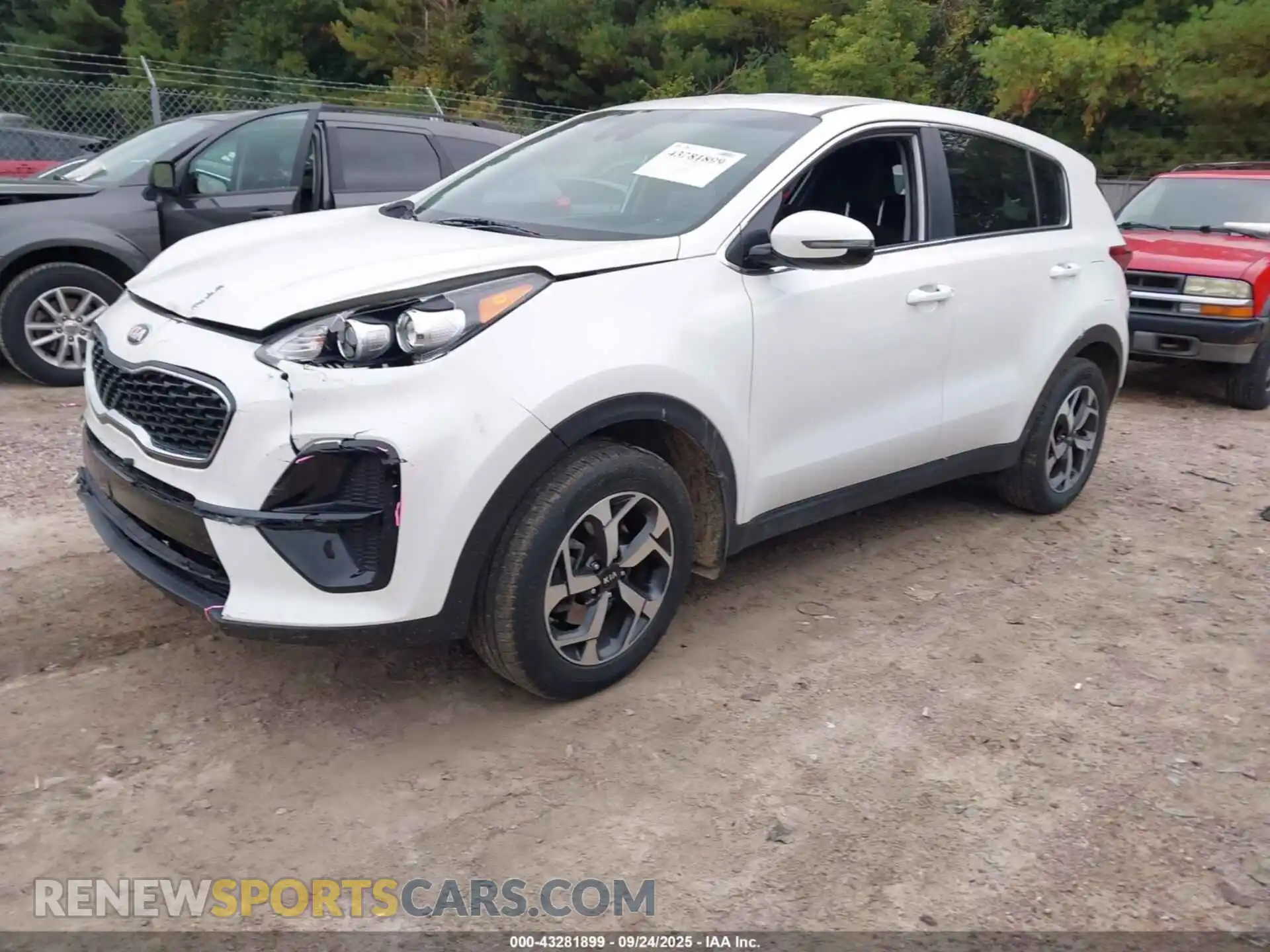 2 Photograph of a damaged car KNDPM3ACXM7891604 KIA SPORTAGE 2021