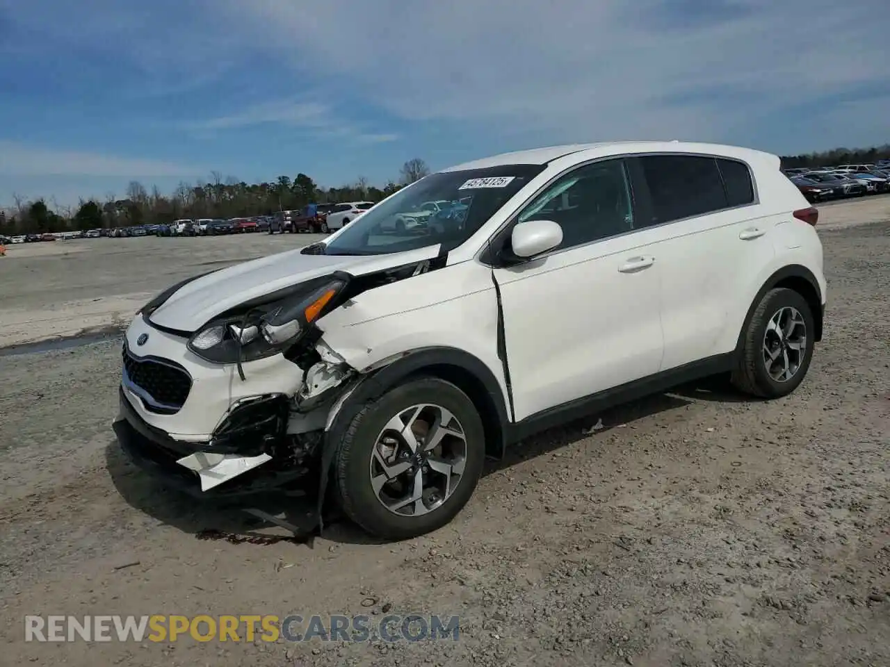 1 Photograph of a damaged car KNDPM3ACXM7891828 KIA SPORTAGE 2021