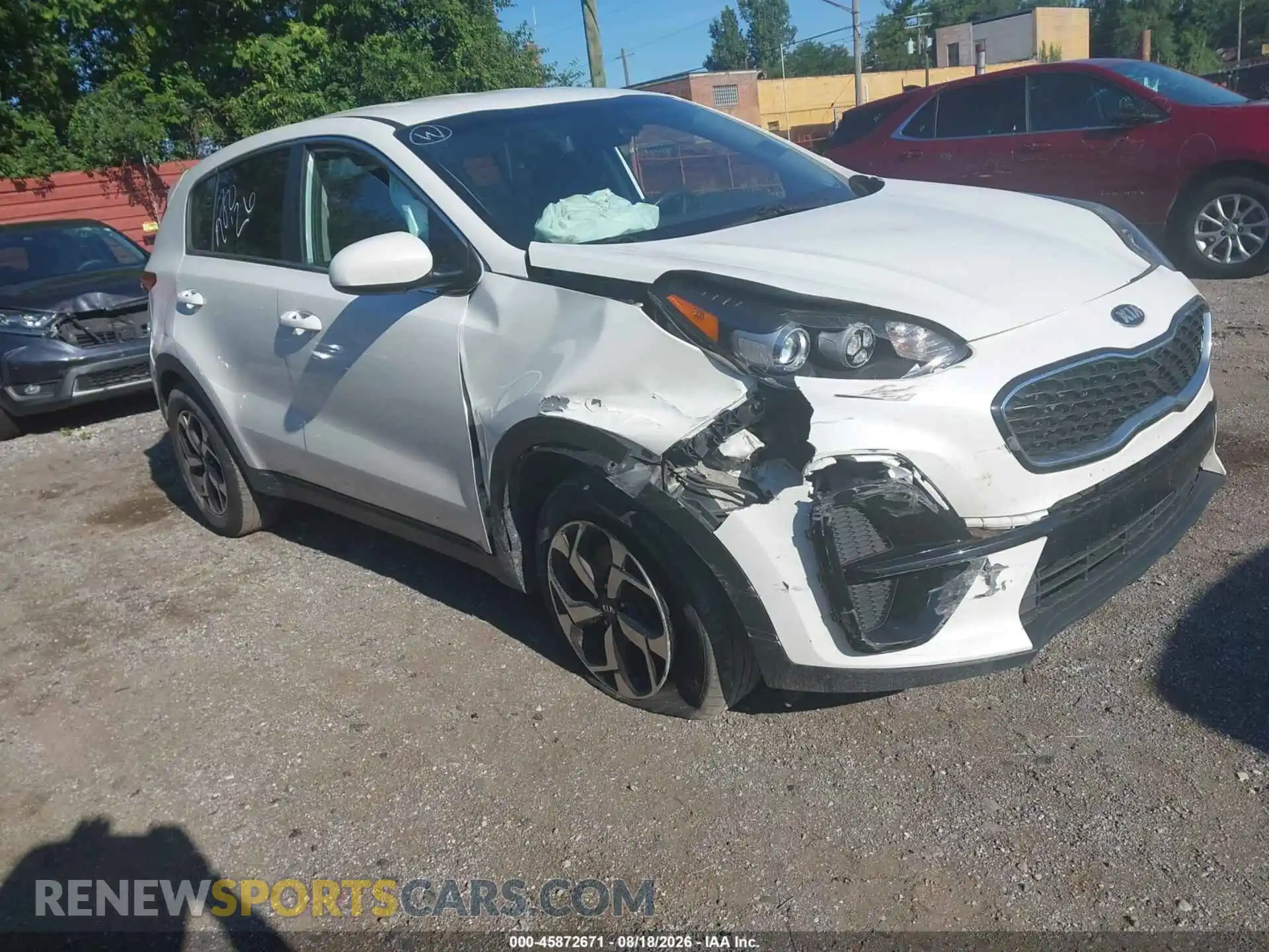 1 Photograph of a damaged car KNDPM3ACXM7902956 KIA SPORTAGE 2021