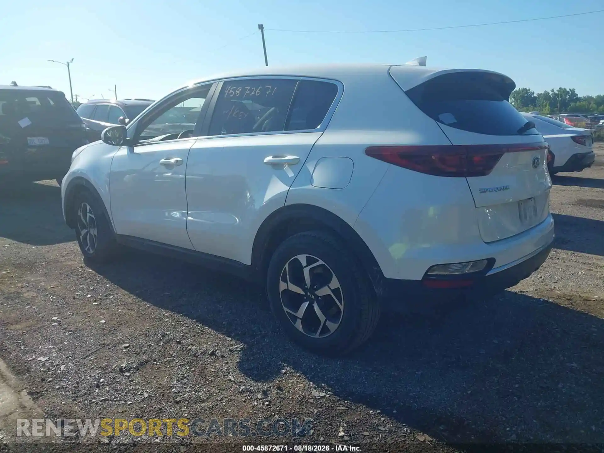 3 Photograph of a damaged car KNDPM3ACXM7902956 KIA SPORTAGE 2021