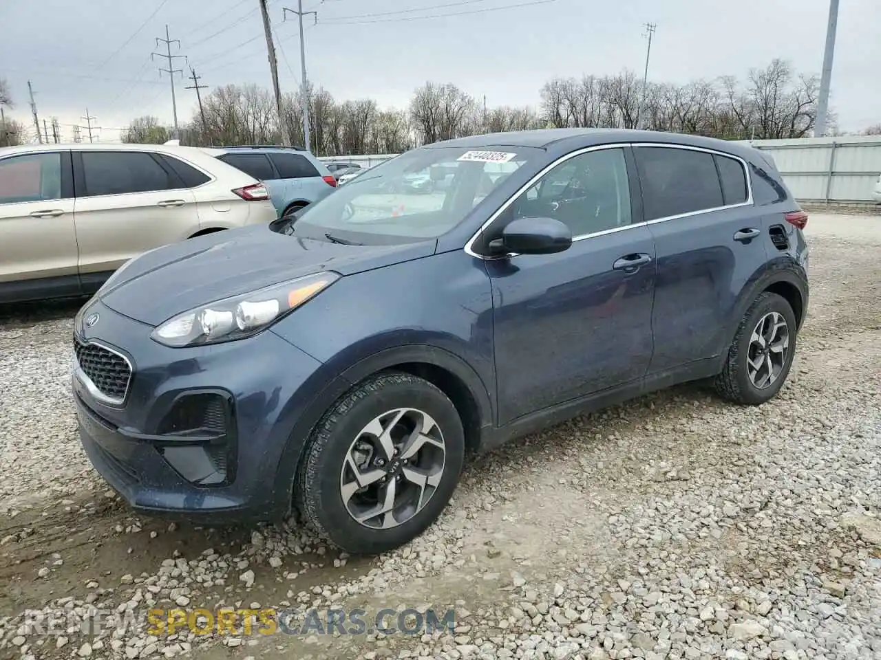 1 Photograph of a damaged car KNDPM3ACXM7913567 KIA SPORTAGE 2021