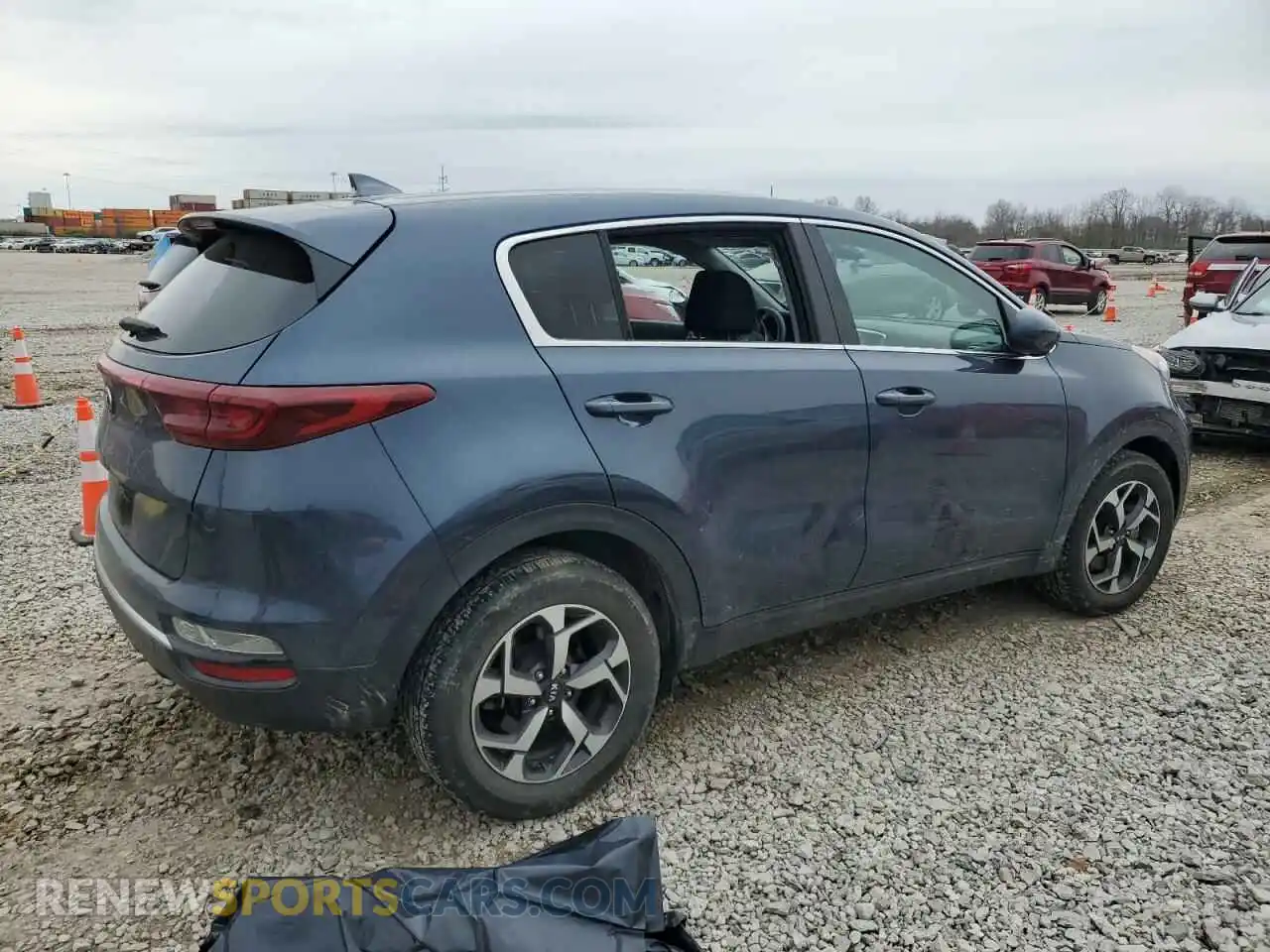 3 Photograph of a damaged car KNDPM3ACXM7913567 KIA SPORTAGE 2021