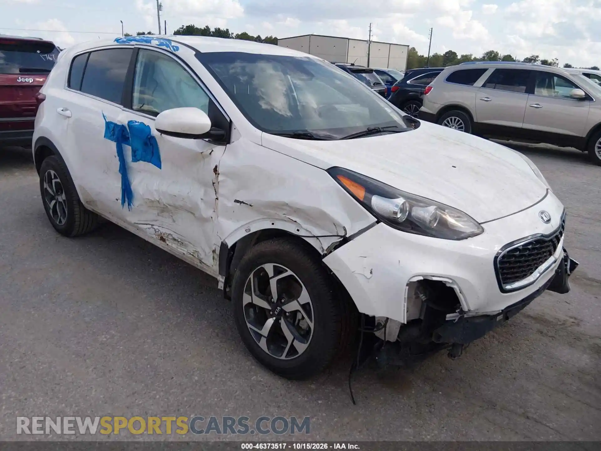 1 Photograph of a damaged car KNDPM3ACXM7916744 KIA SPORTAGE 2021