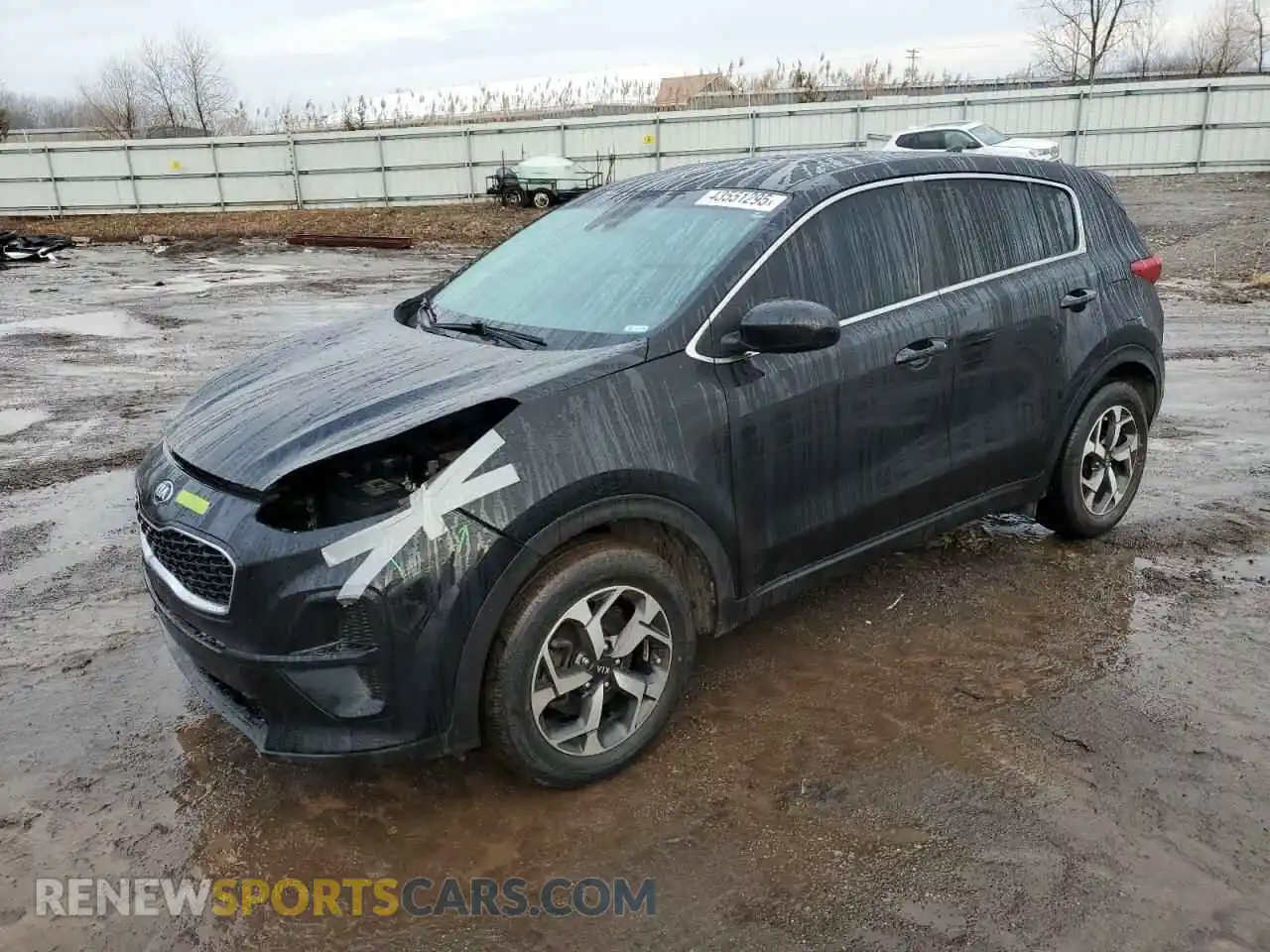 1 Photograph of a damaged car KNDPM3ACXM7936489 KIA SPORTAGE 2021