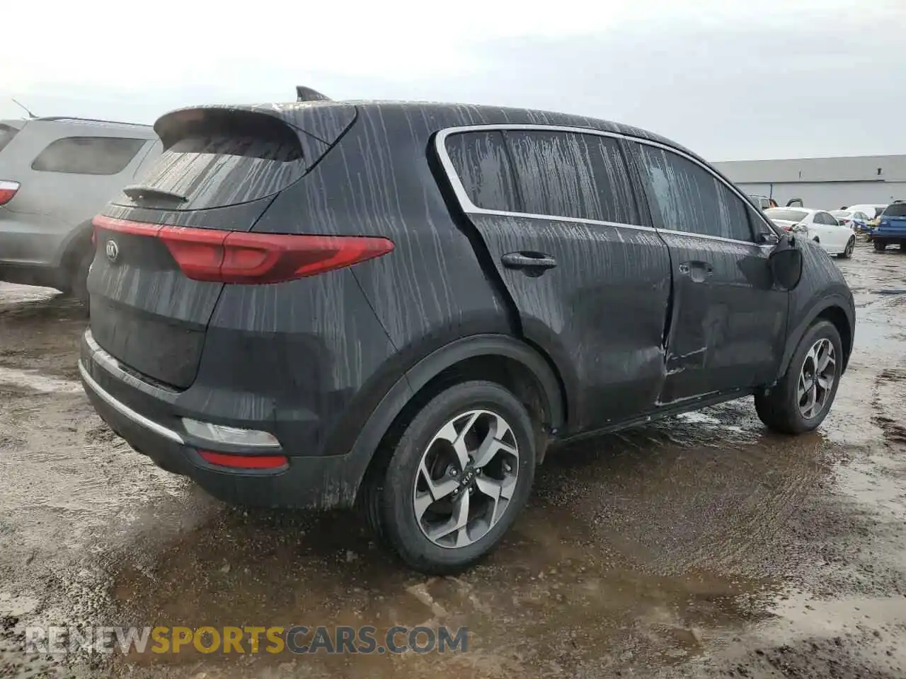 3 Photograph of a damaged car KNDPM3ACXM7936489 KIA SPORTAGE 2021