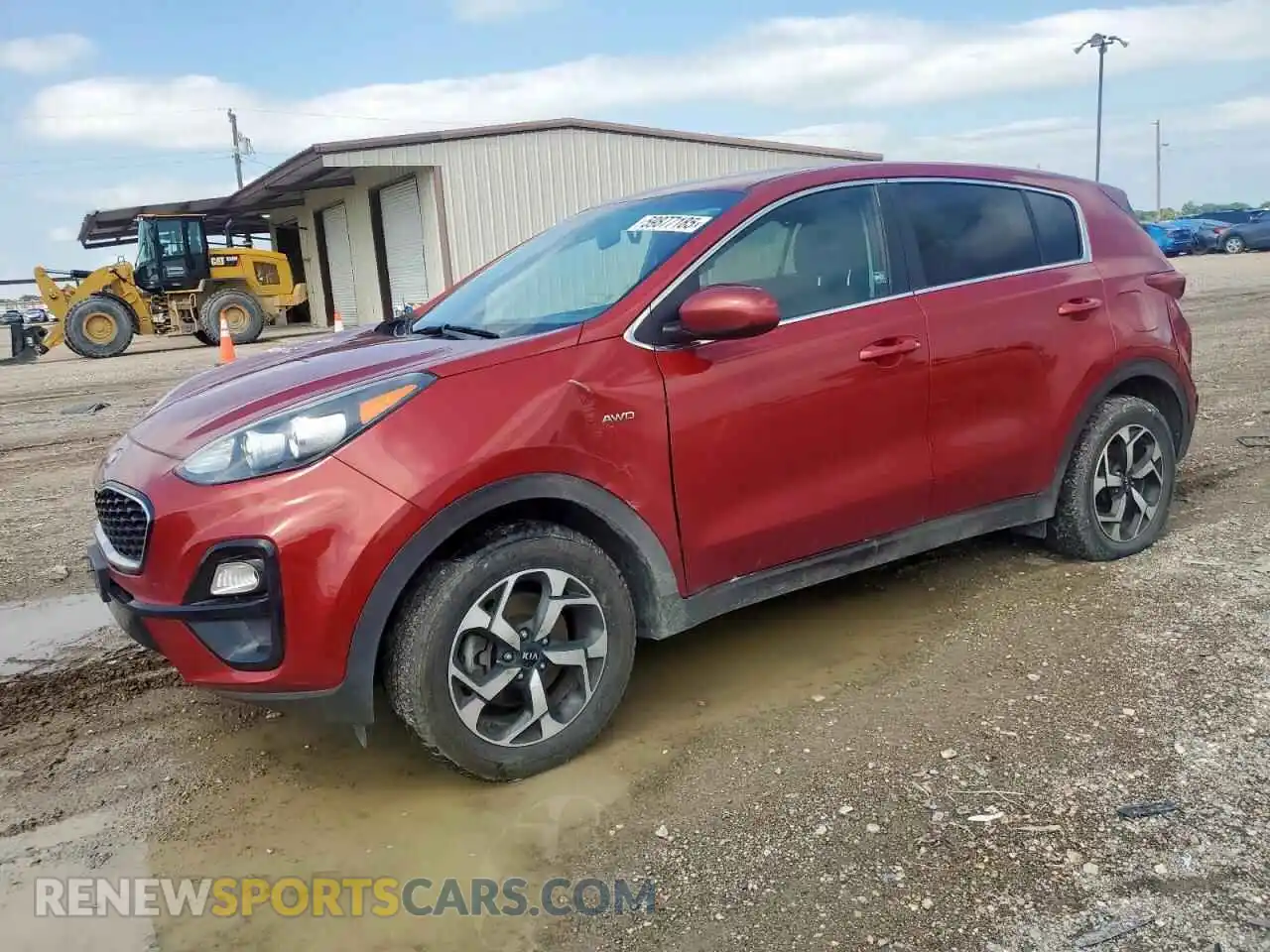 1 Photograph of a damaged car KNDPMCAC1M7865022 KIA SPORTAGE 2021