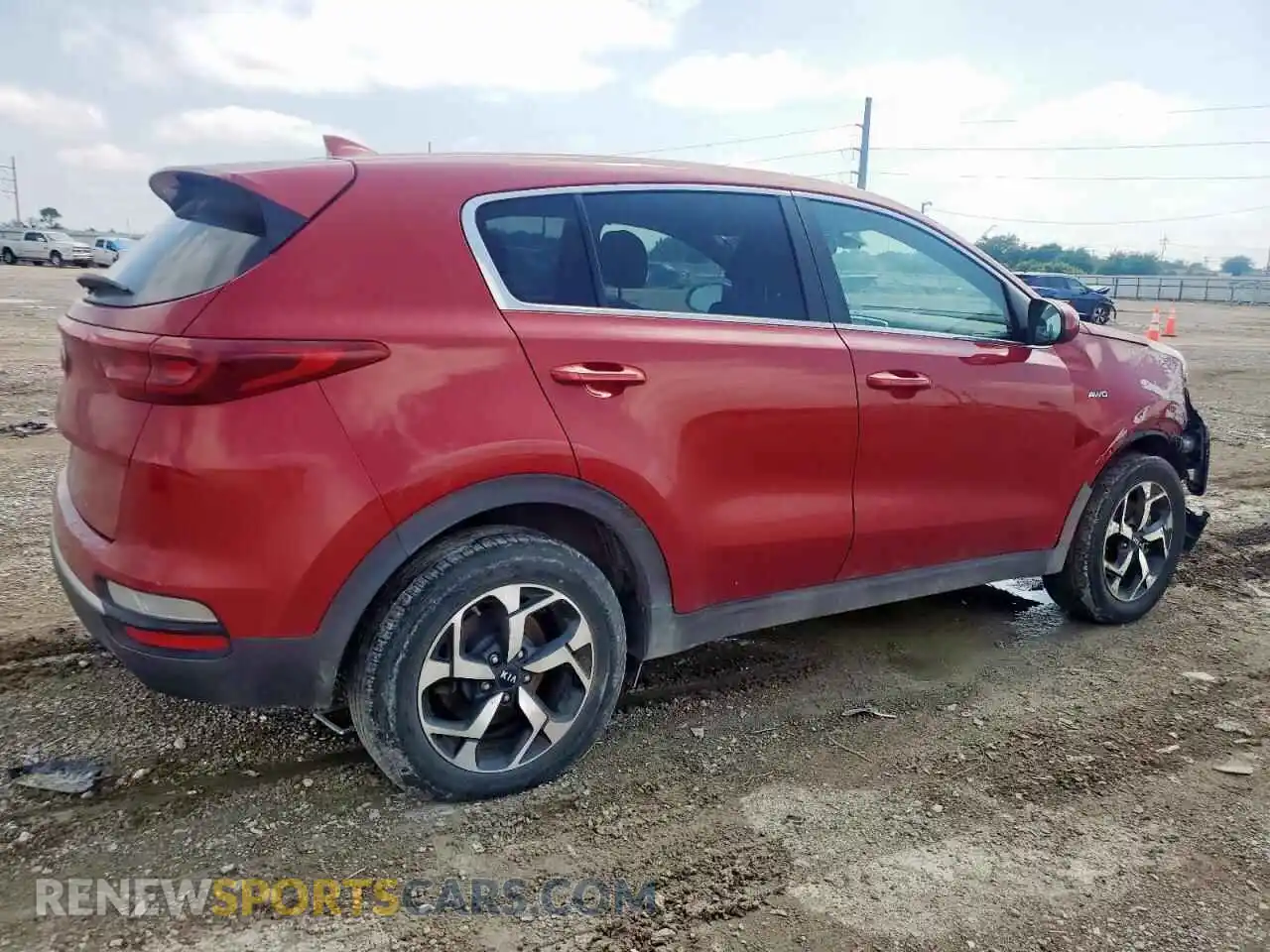 3 Photograph of a damaged car KNDPMCAC1M7865022 KIA SPORTAGE 2021