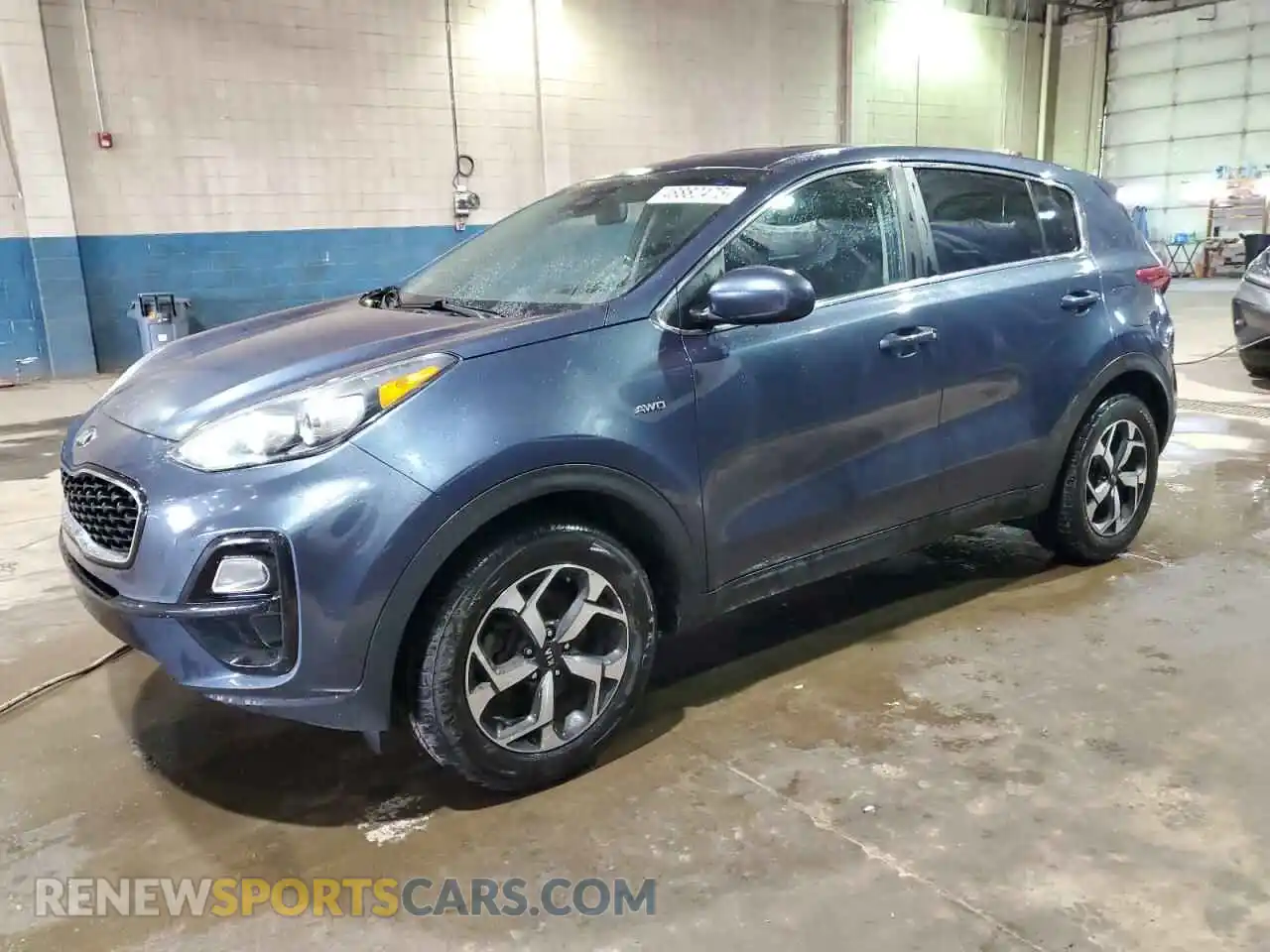 1 Photograph of a damaged car KNDPMCAC1M7867367 KIA SPORTAGE 2021