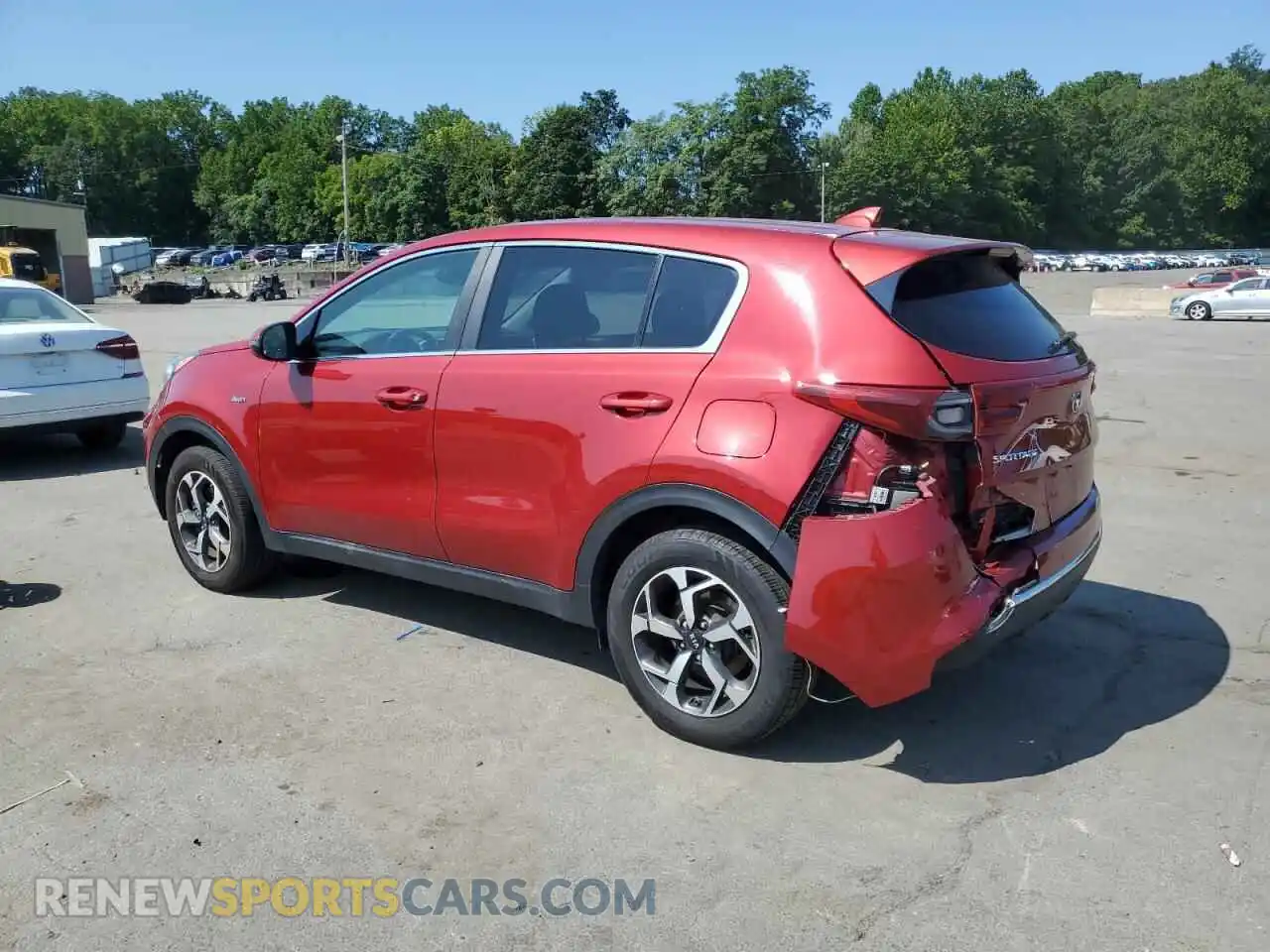 2 Photograph of a damaged car KNDPMCAC1M7873606 KIA SPORTAGE 2021