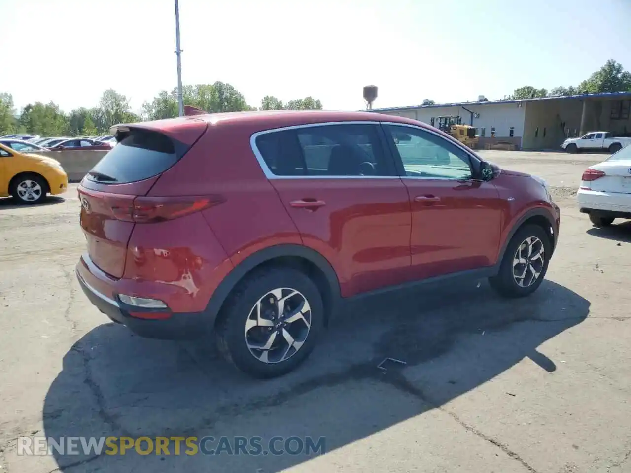 3 Photograph of a damaged car KNDPMCAC1M7873606 KIA SPORTAGE 2021