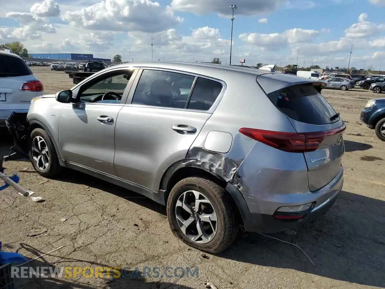 2 Photograph of a damaged car KNDPMCAC1M7885965 KIA SPORTAGE 2021