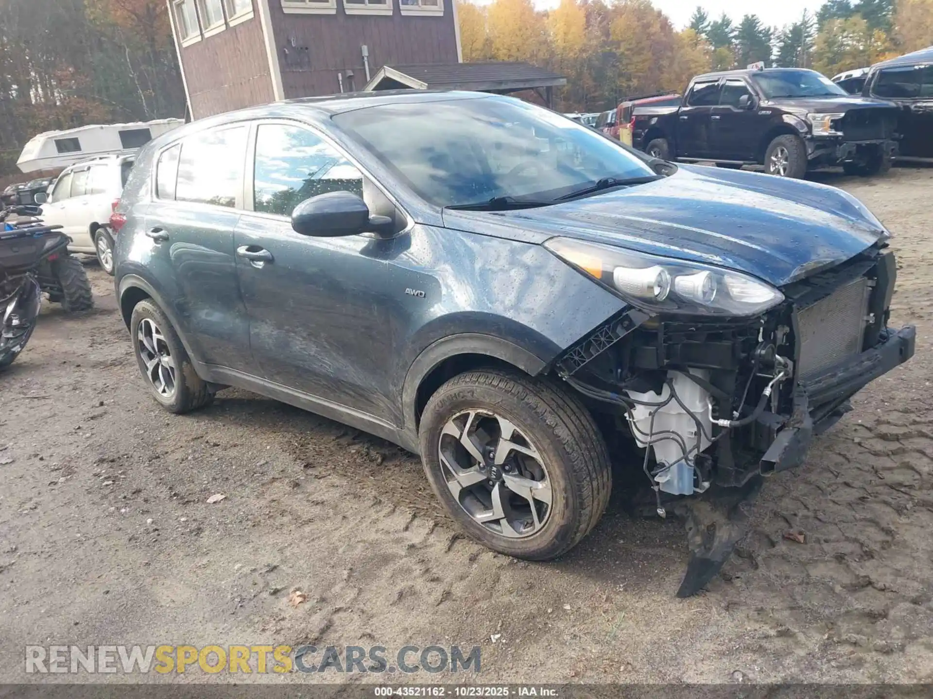 1 Photograph of a damaged car KNDPMCAC1M7913862 KIA SPORTAGE 2021