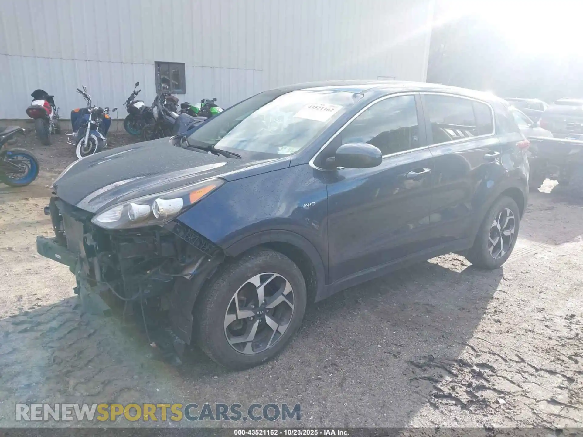 2 Photograph of a damaged car KNDPMCAC1M7913862 KIA SPORTAGE 2021