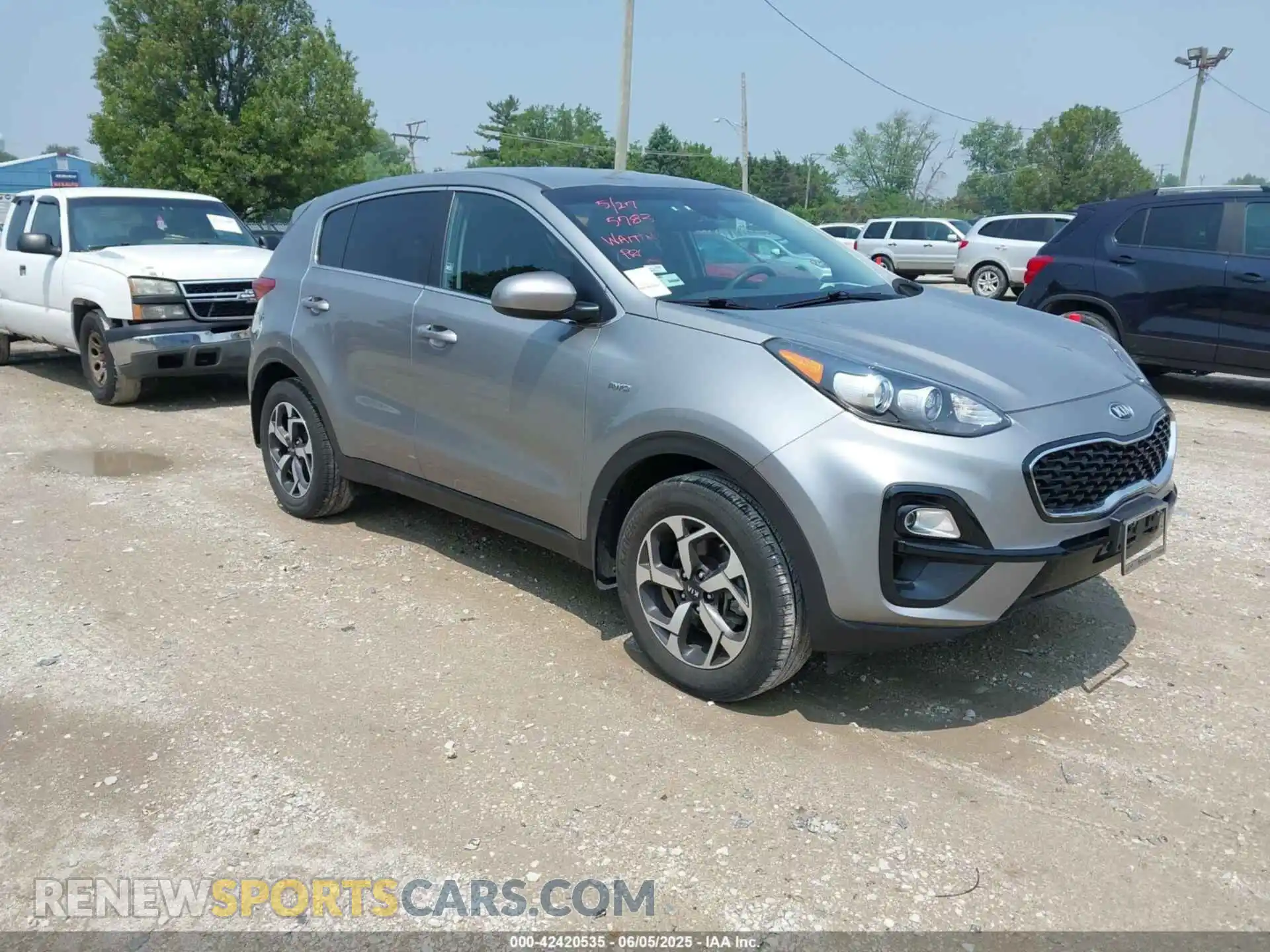 1 Photograph of a damaged car KNDPMCAC1M7943864 KIA SPORTAGE 2021