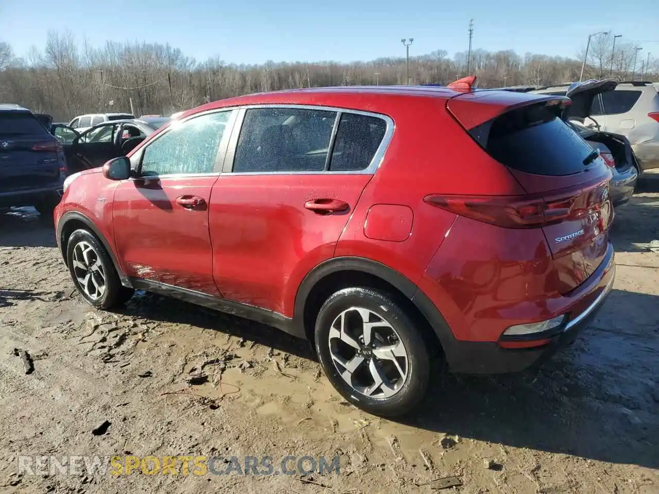 2 Photograph of a damaged car KNDPMCAC1M7944254 KIA SPORTAGE 2021