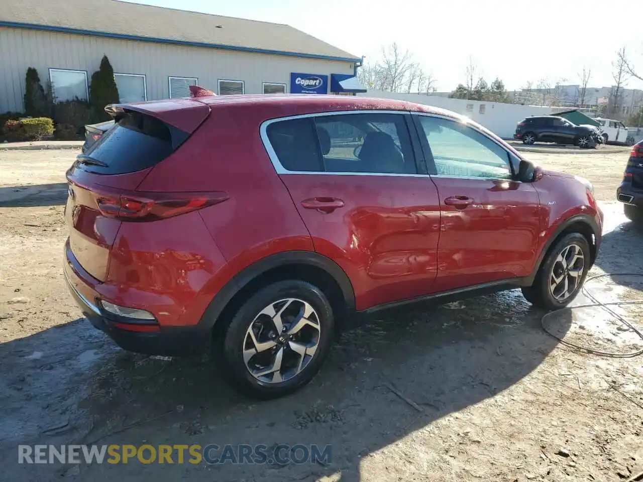 3 Photograph of a damaged car KNDPMCAC1M7944254 KIA SPORTAGE 2021