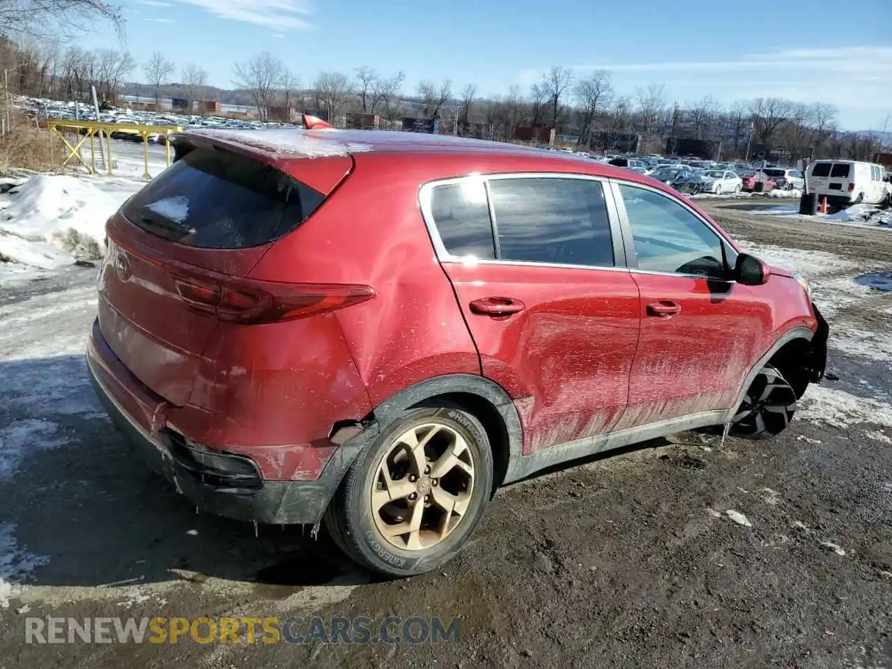 3 Photograph of a damaged car KNDPMCAC2M7881441 KIA SPORTAGE 2021