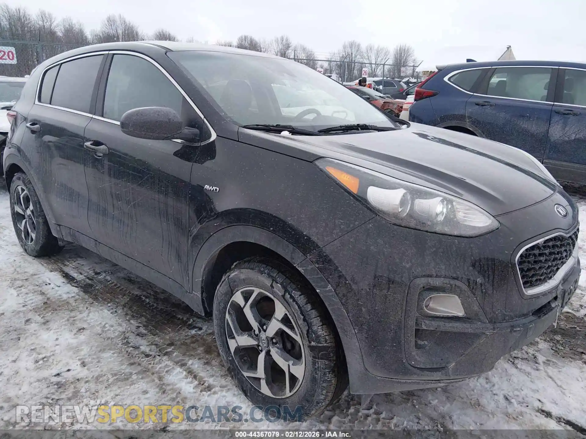 1 Photograph of a damaged car KNDPMCAC2M7902207 KIA SPORTAGE 2021