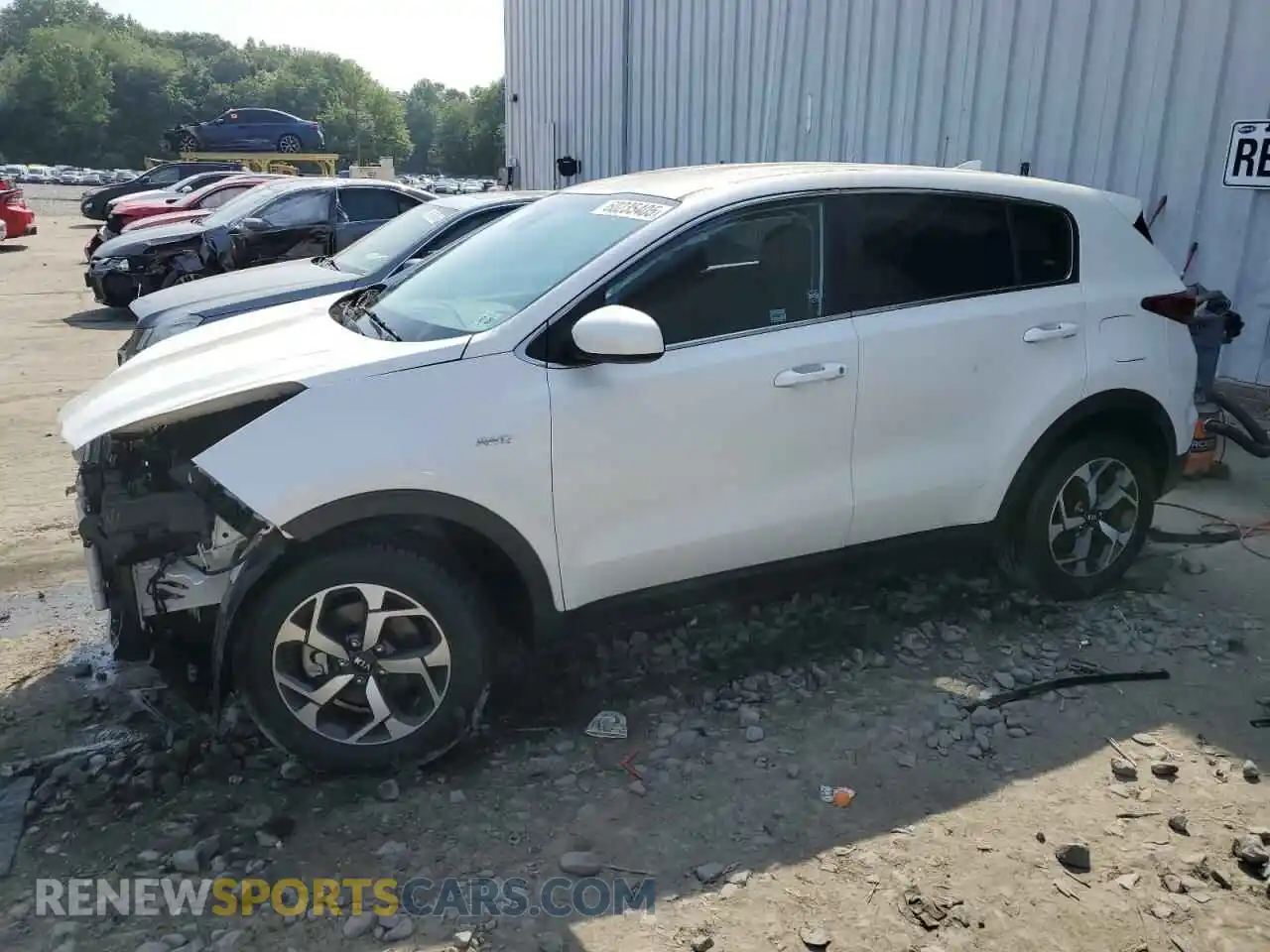 1 Photograph of a damaged car KNDPMCAC2M7904202 KIA SPORTAGE 2021