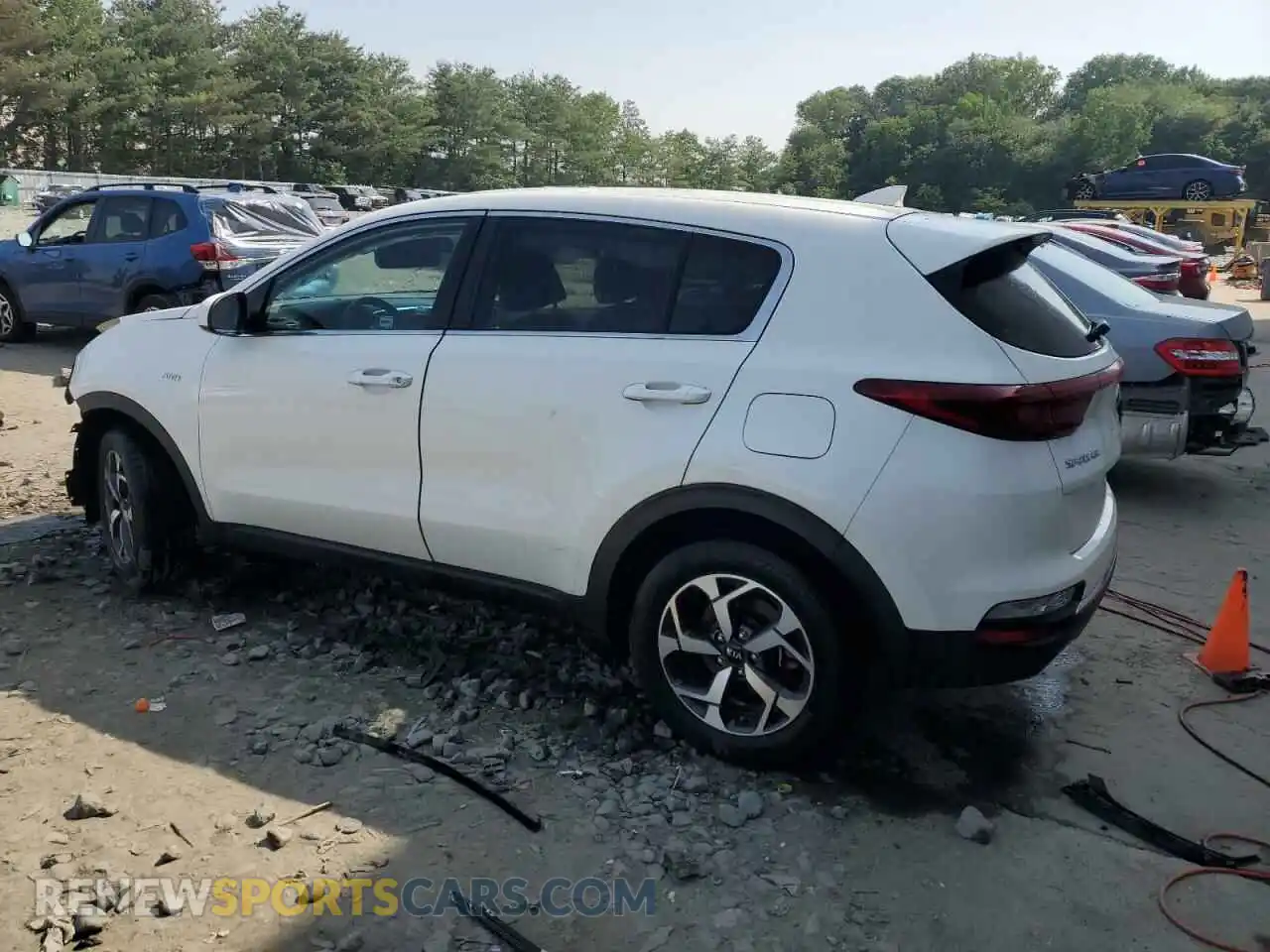 2 Photograph of a damaged car KNDPMCAC2M7904202 KIA SPORTAGE 2021