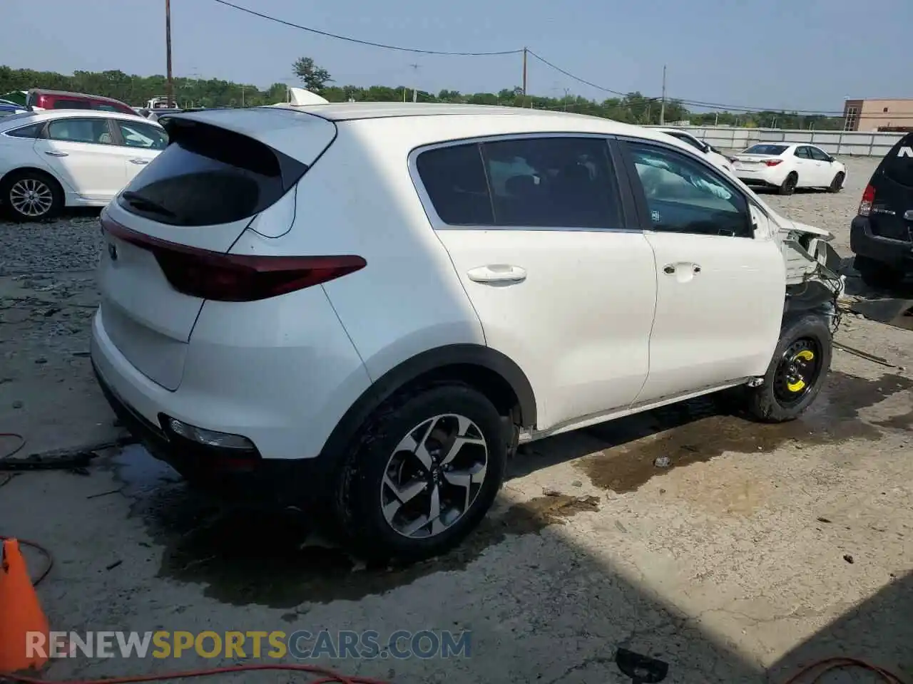 3 Photograph of a damaged car KNDPMCAC2M7904202 KIA SPORTAGE 2021