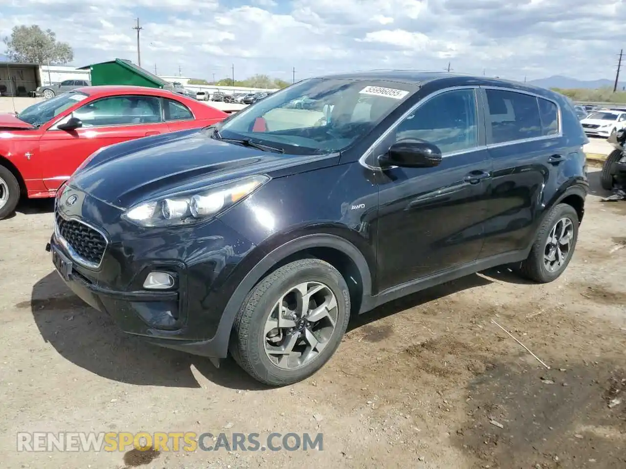 1 Photograph of a damaged car KNDPMCAC2M7917032 KIA SPORTAGE 2021