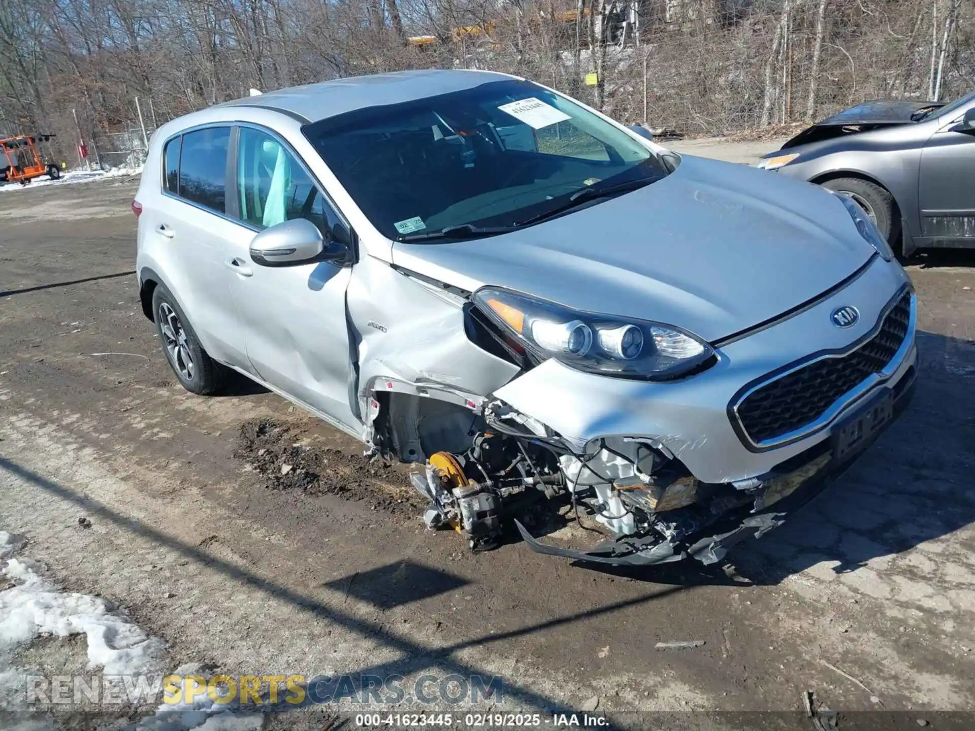 1 Photograph of a damaged car KNDPMCAC2M7918181 KIA SPORTAGE 2021