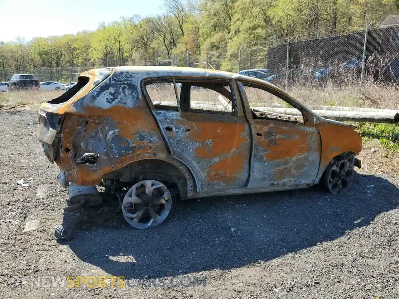 3 Photograph of a damaged car KNDPMCAC2M7919492 KIA SPORTAGE 2021