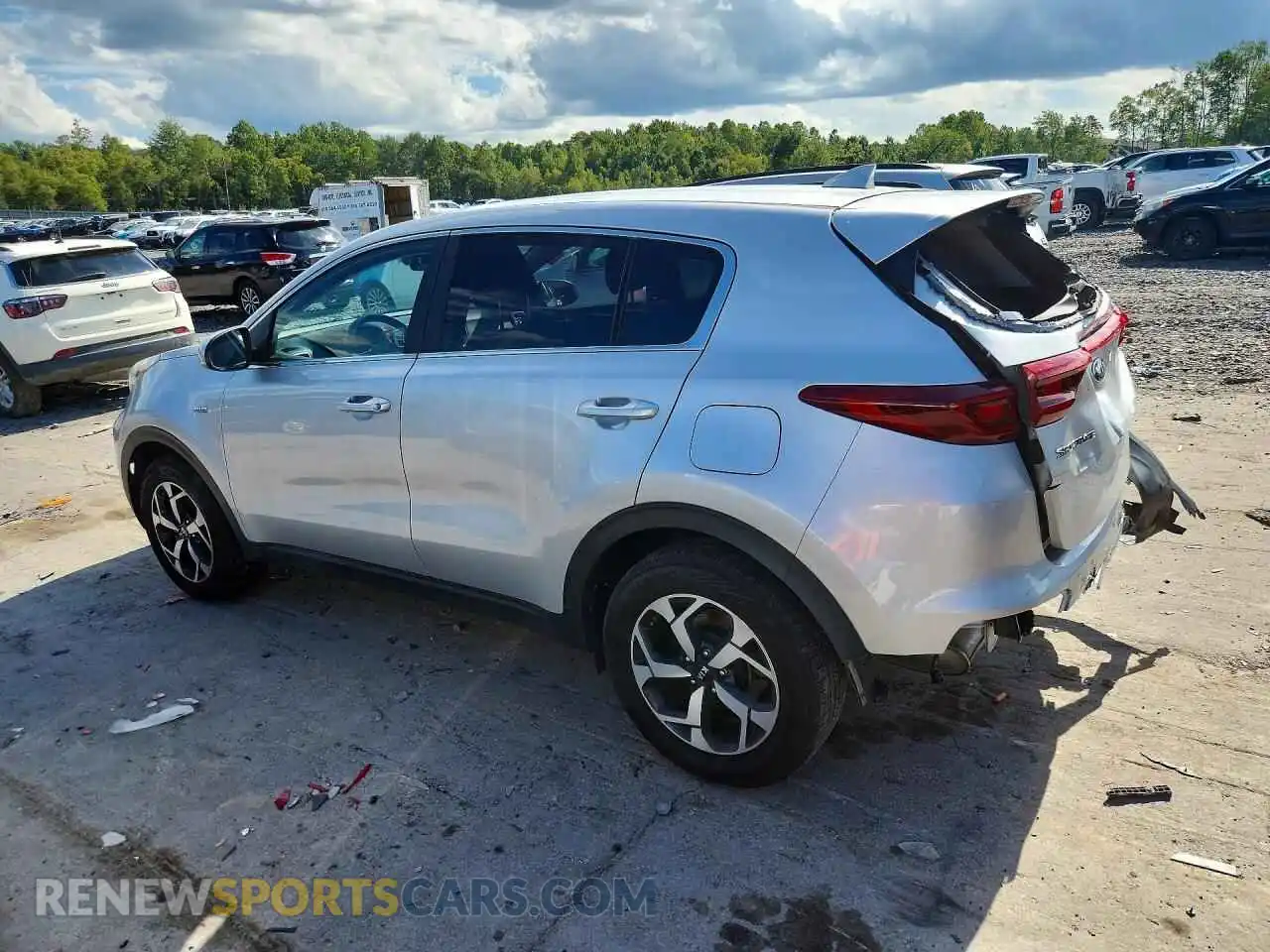 2 Photograph of a damaged car KNDPMCAC3M7903138 KIA SPORTAGE 2021