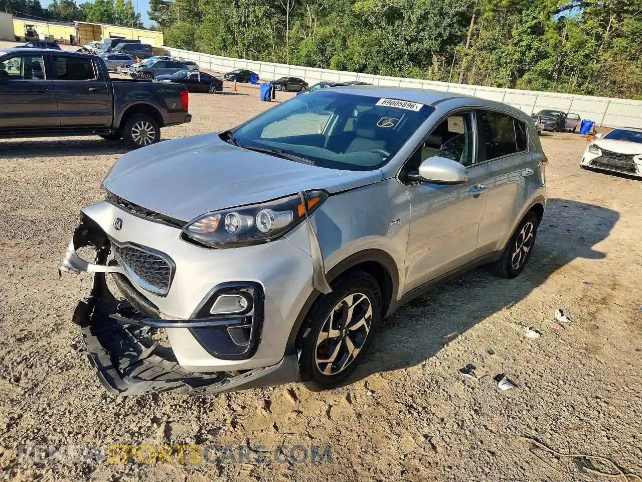 1 Photograph of a damaged car KNDPMCAC3M7931909 KIA SPORTAGE 2021