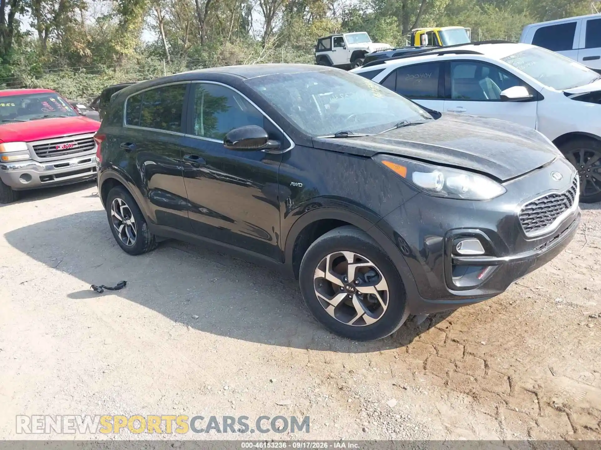 1 Photograph of a damaged car KNDPMCAC3M7933580 KIA SPORTAGE 2021