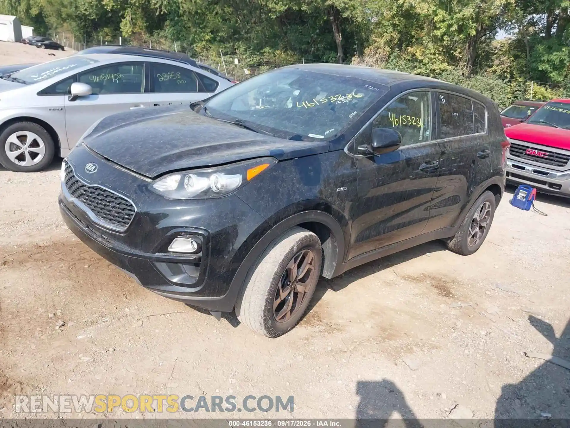 2 Photograph of a damaged car KNDPMCAC3M7933580 KIA SPORTAGE 2021