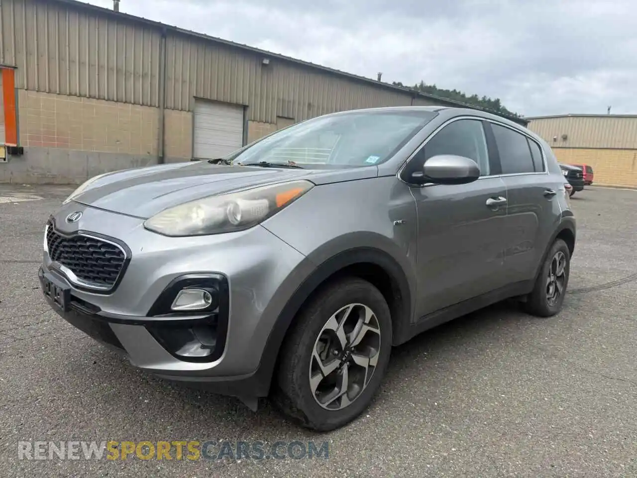2 fotografías del automóvil dañado KNDPMCAC3M7945826 KIA SPORTAGE 2021