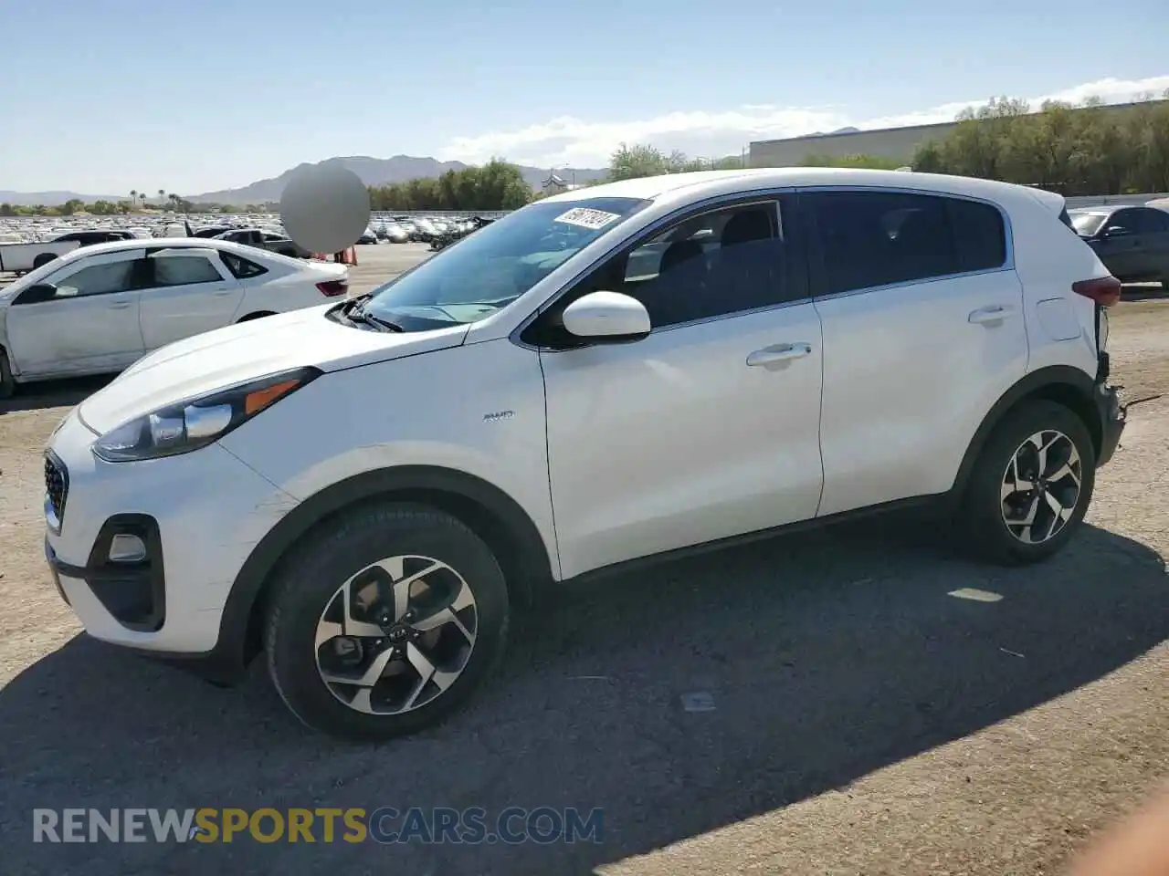 1 Photograph of a damaged car KNDPMCAC4M7931336 KIA SPORTAGE 2021