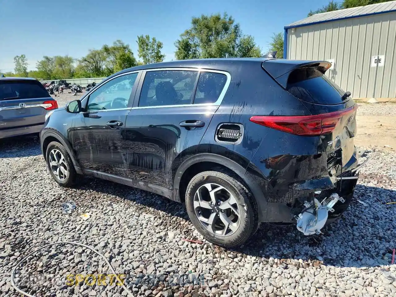 2 Фотография поврежденного автомобиля KNDPMCAC4M7939727 KIA SPORTAGE 2021