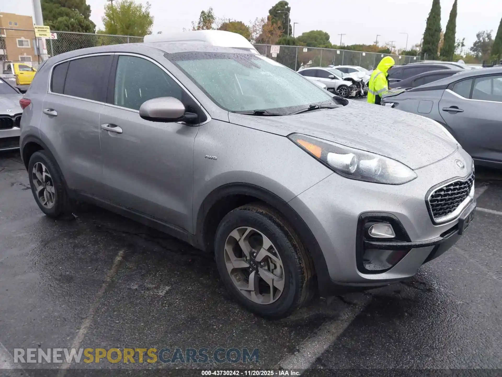 1 fotografías del automóvil dañado KNDPMCAC4M7943924 KIA SPORTAGE 2021