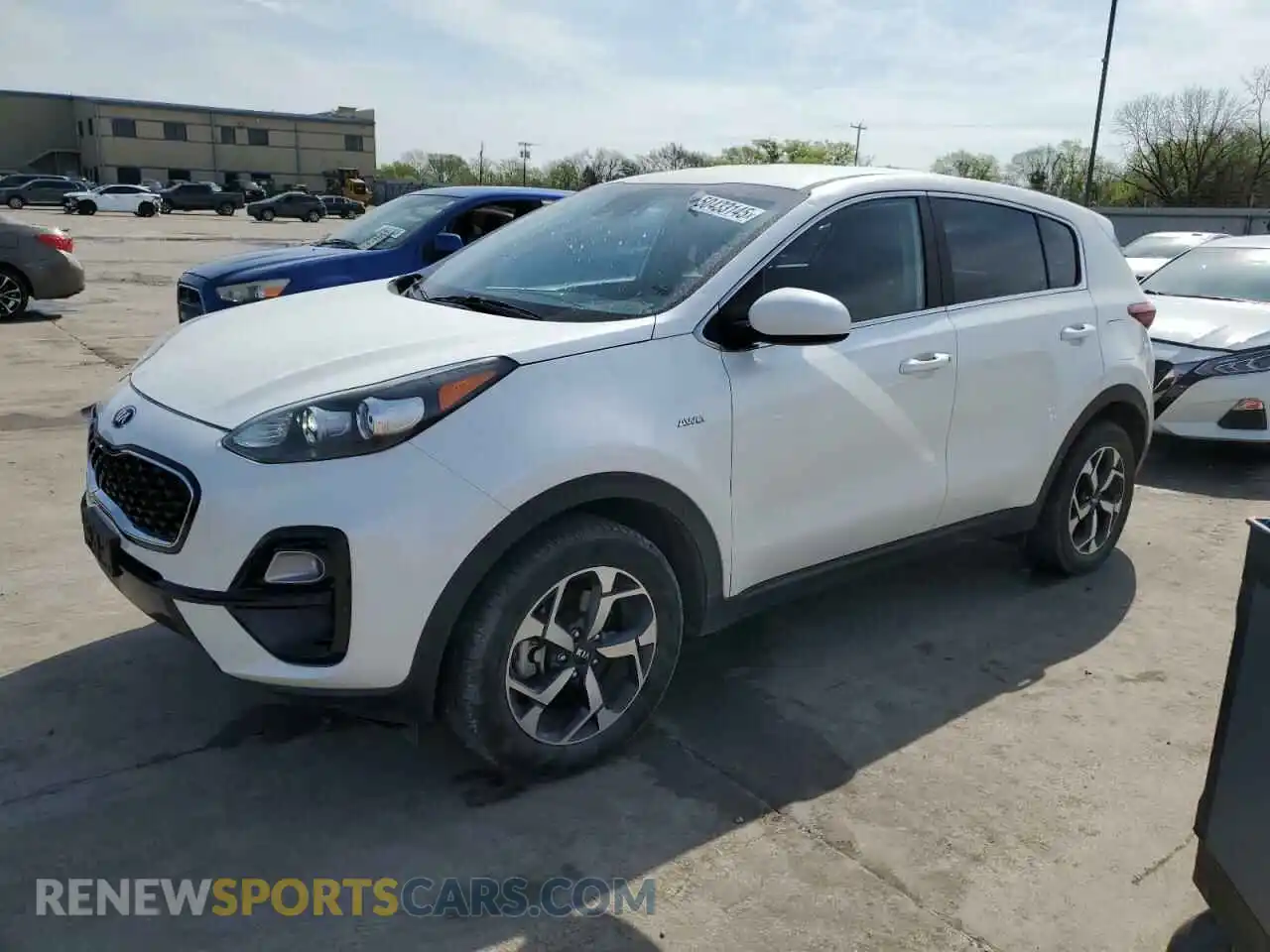 1 Photograph of a damaged car KNDPMCAC4M7944488 KIA SPORTAGE 2021