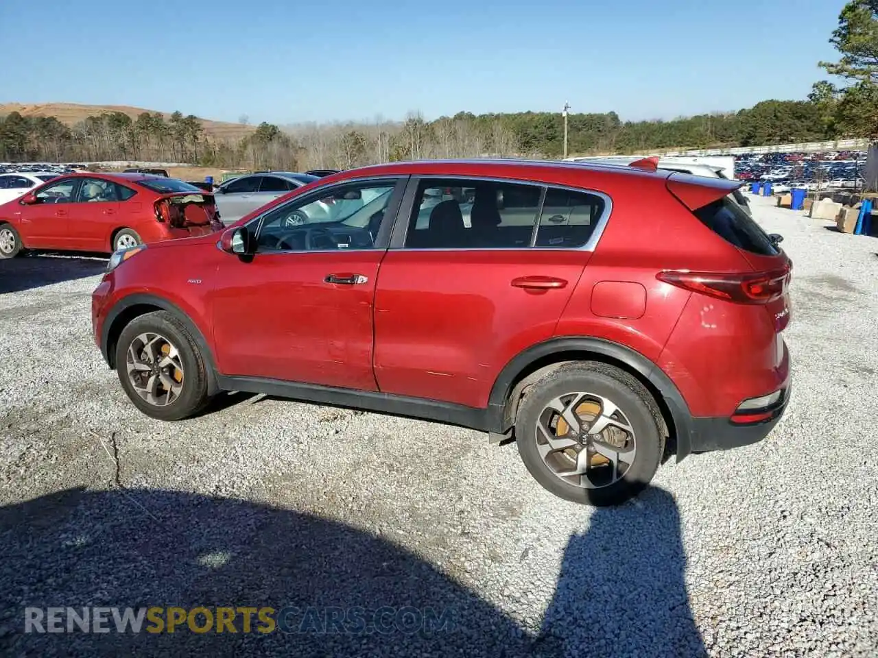 2 Photograph of a damaged car KNDPMCAC5M7877769 KIA SPORTAGE 2021