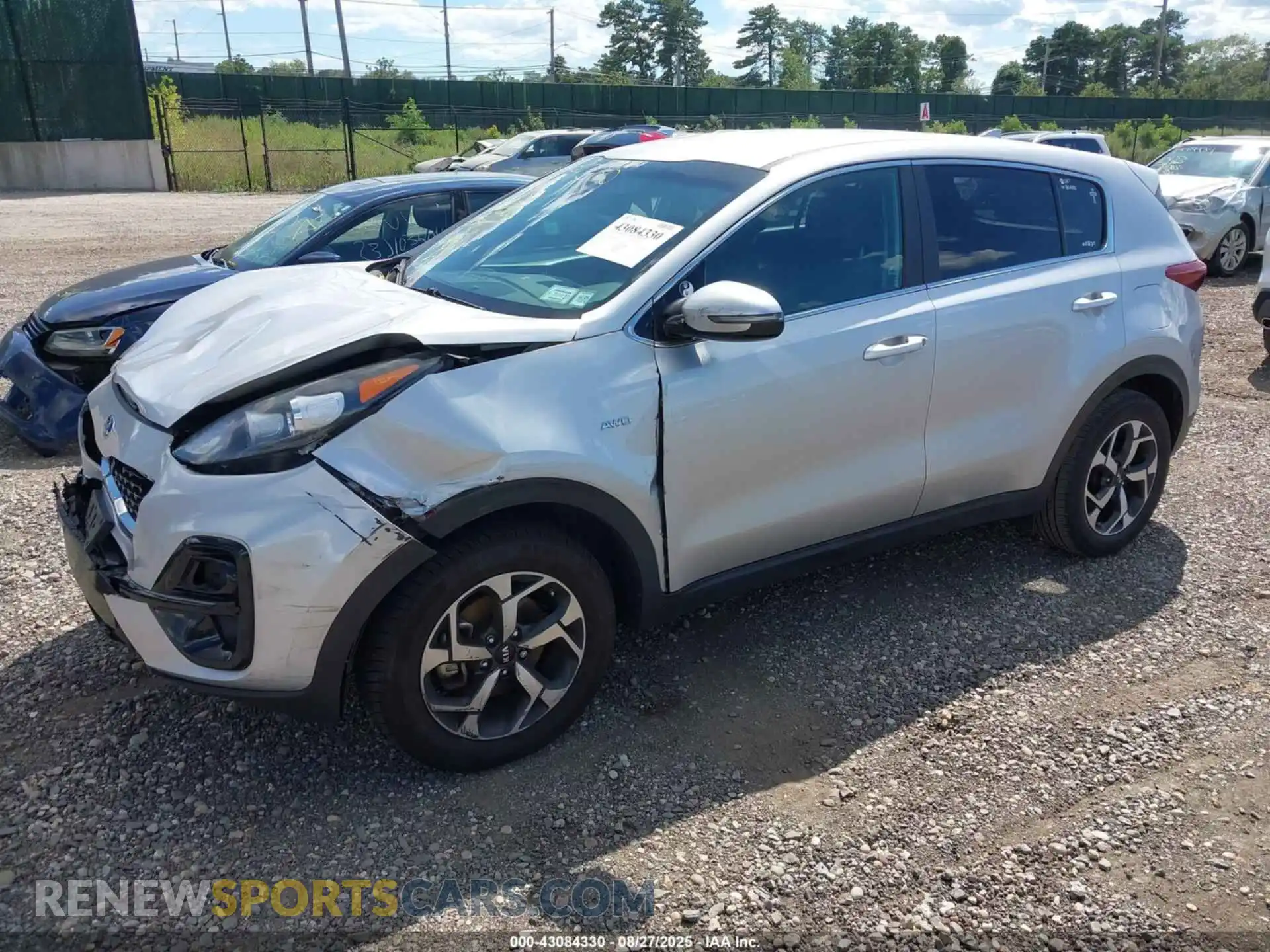 2 Photograph of a damaged car KNDPMCAC5M7917929 KIA SPORTAGE 2021