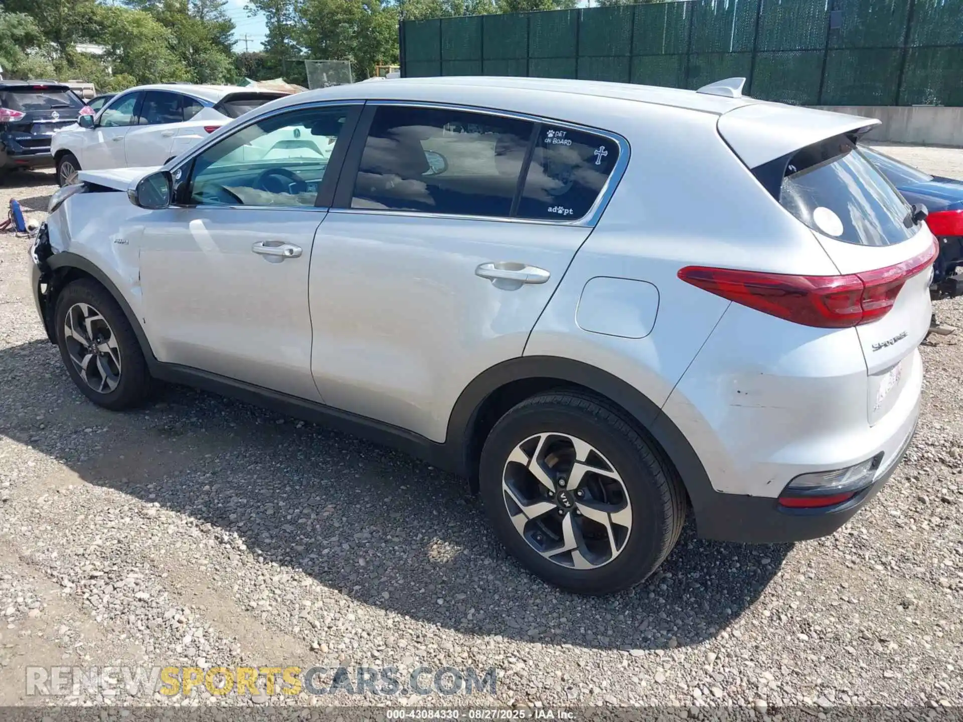 3 Photograph of a damaged car KNDPMCAC5M7917929 KIA SPORTAGE 2021