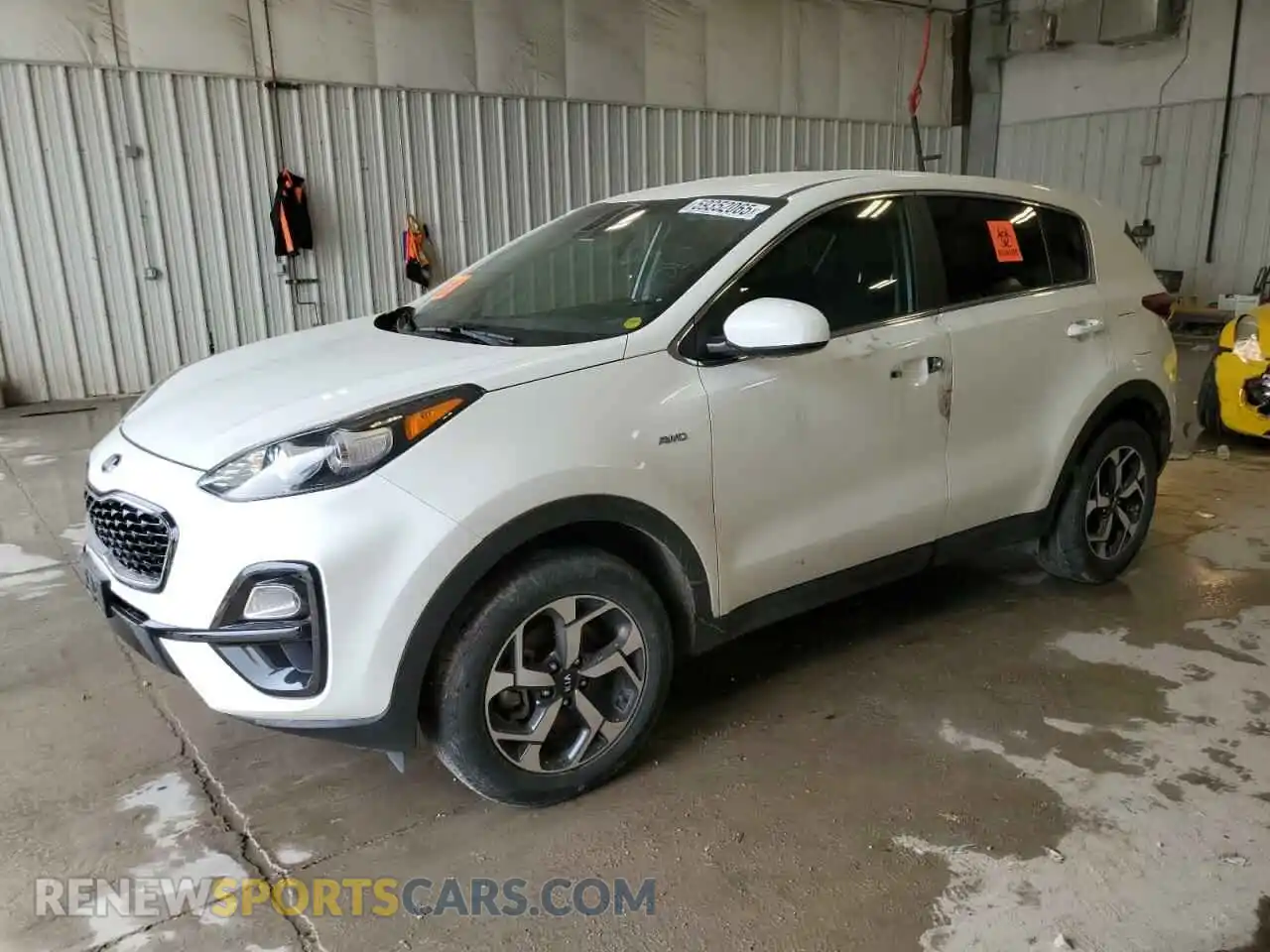 1 fotografías del automóvil dañado KNDPMCAC5M7934035 KIA SPORTAGE 2021